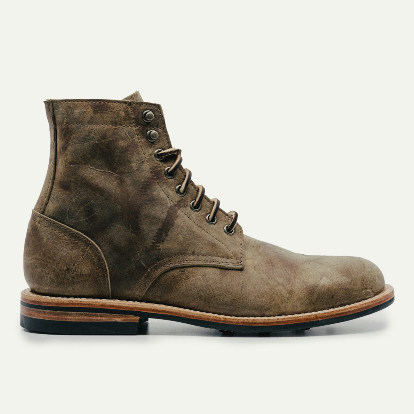Trench Boot - Teak Rambler, Dainite Sole - Made in USA | Oak