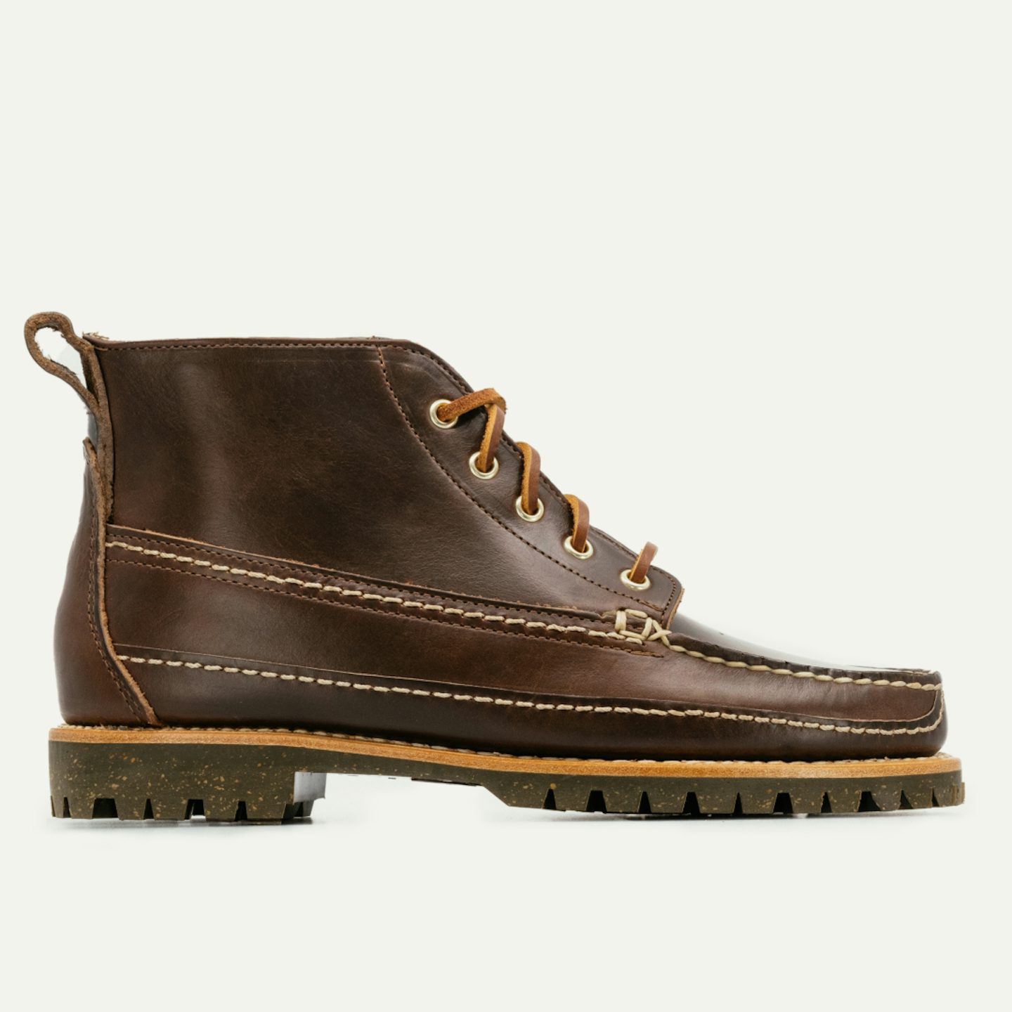 Herinnering het winkelcentrum Bachelor opleiding Camp Boot - Brown Chromexcel, SVIG Cortina Cork Sole - Made in USA | Oak  Street Bootmakers
