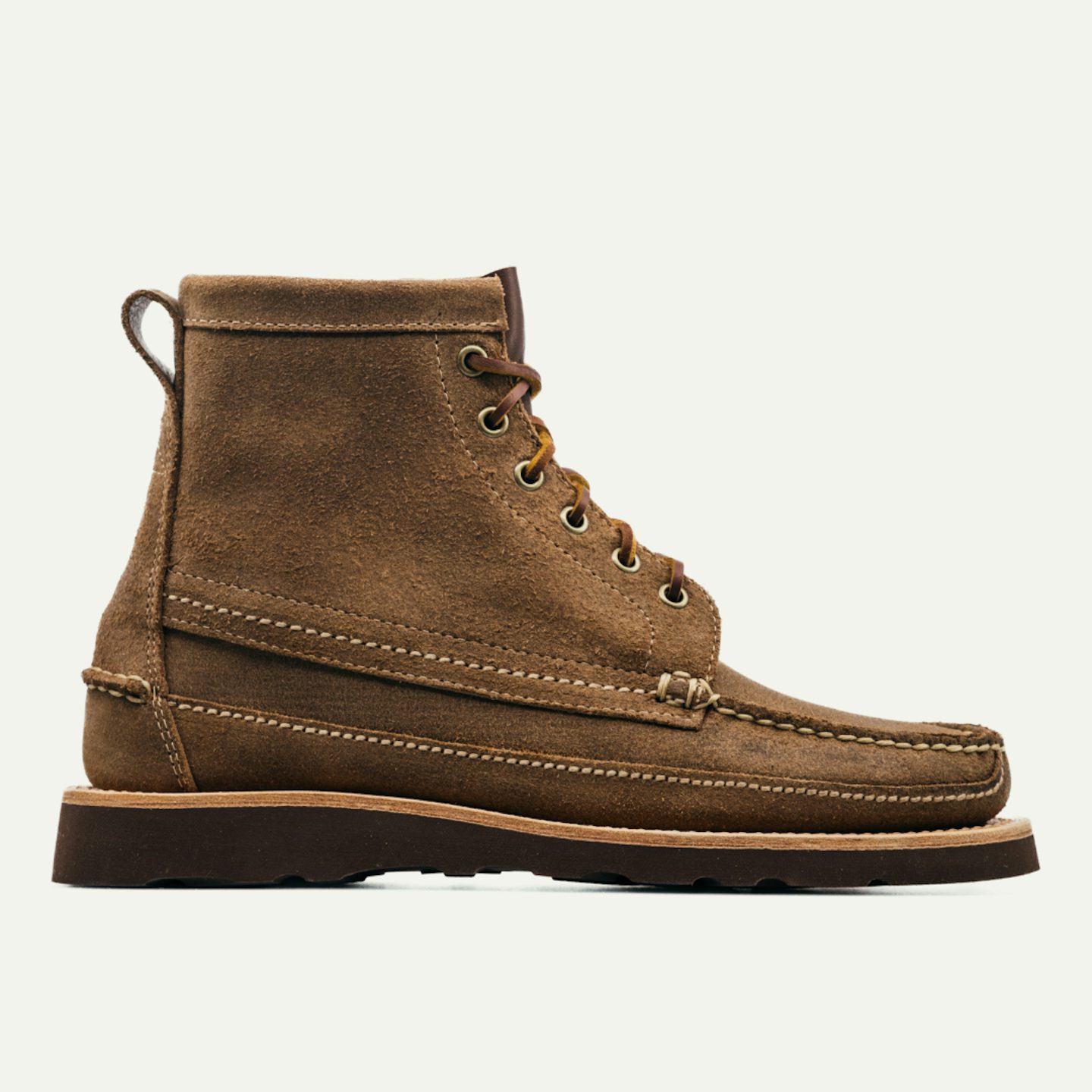 Camp Boot - Horween Natural Chromexcel Reverse, Oak Street Bootmakers, $448