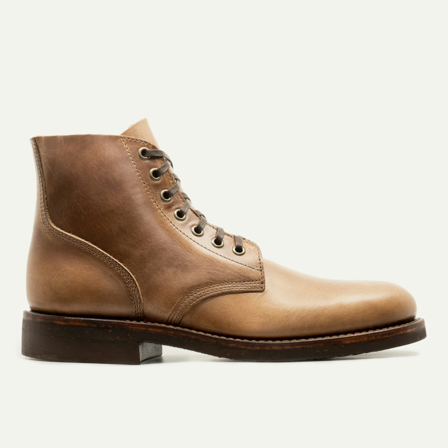 NWT Men's Size 8 - Louis Vuitton Tan Box Leather Chelsea Boots.
