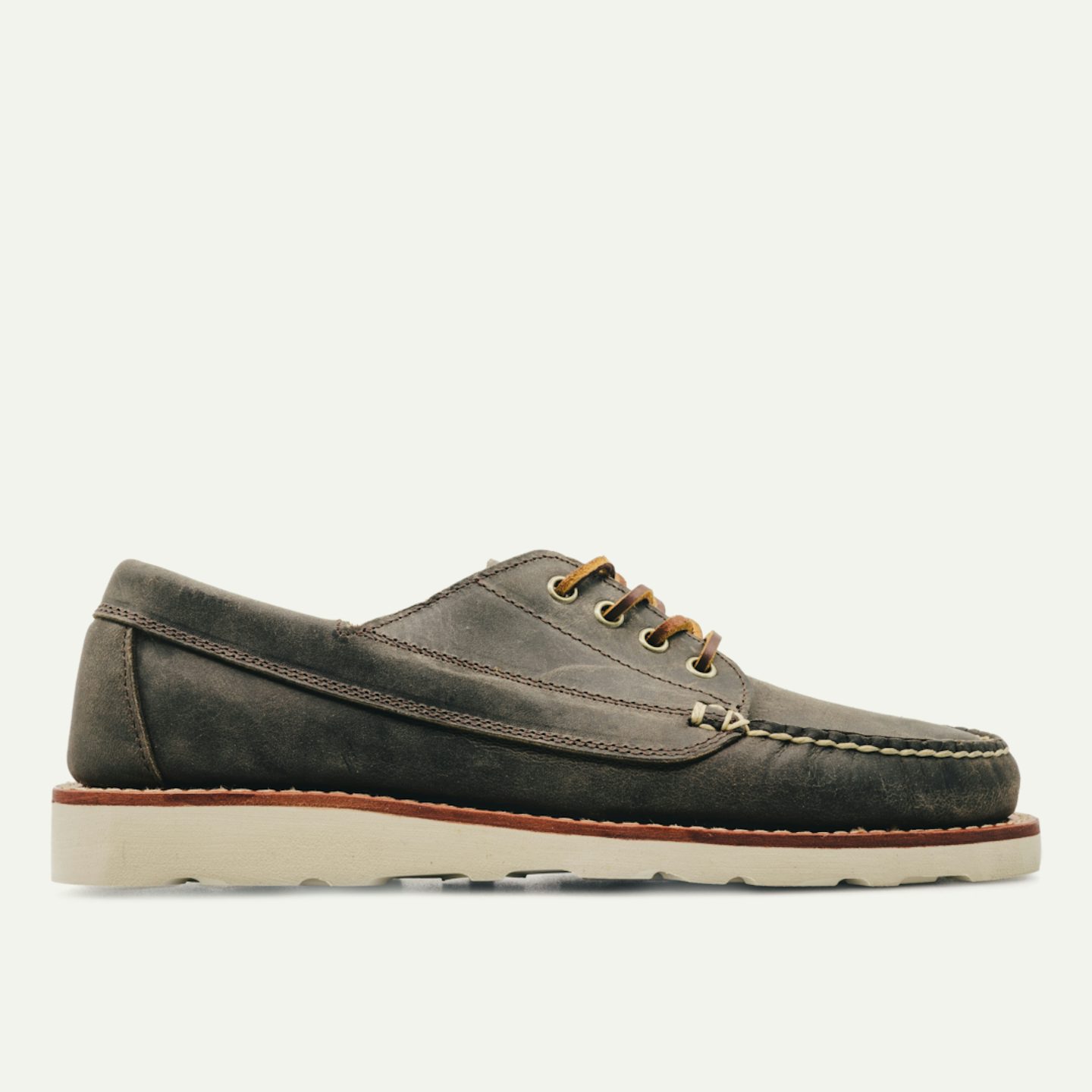Trail Oxford - Gallun Charcoal Teton Stag, Vibram Christy Sole