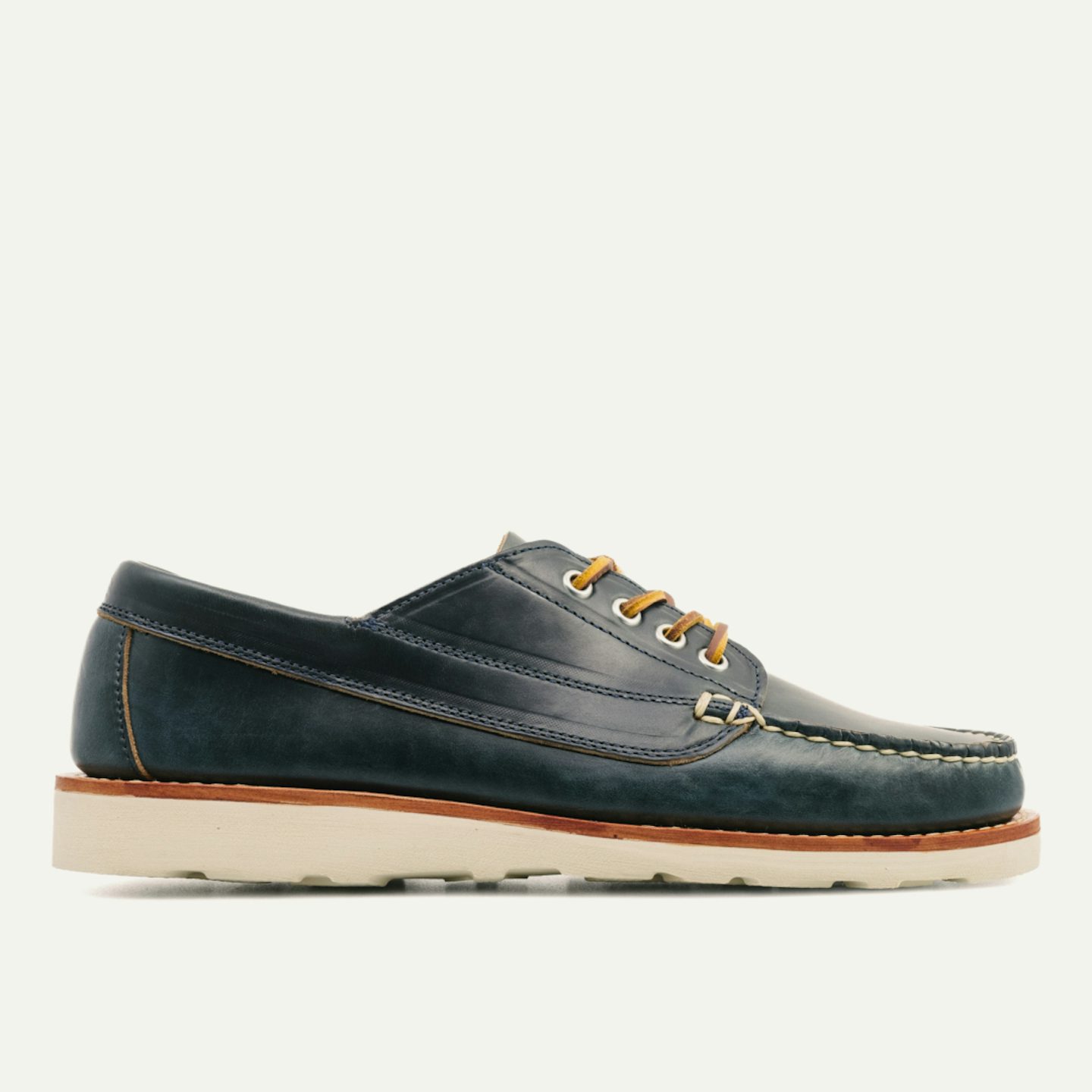 Trail Oxford Navy Chromexcel Vibram Christy Sole Made in USA Oak Street Bootmakers