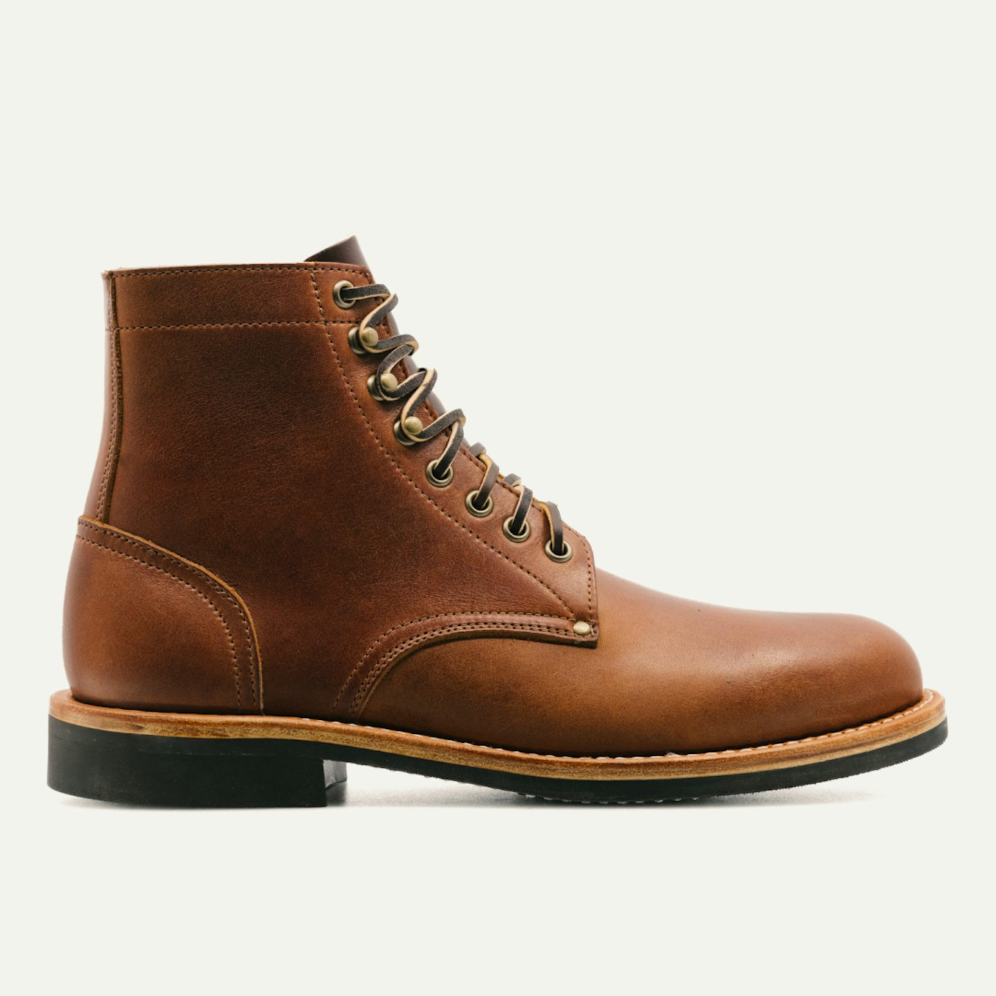 Trench Boot - Seidel Light Brown Mustang, Vibram 430 Mini-Lug Sole ...