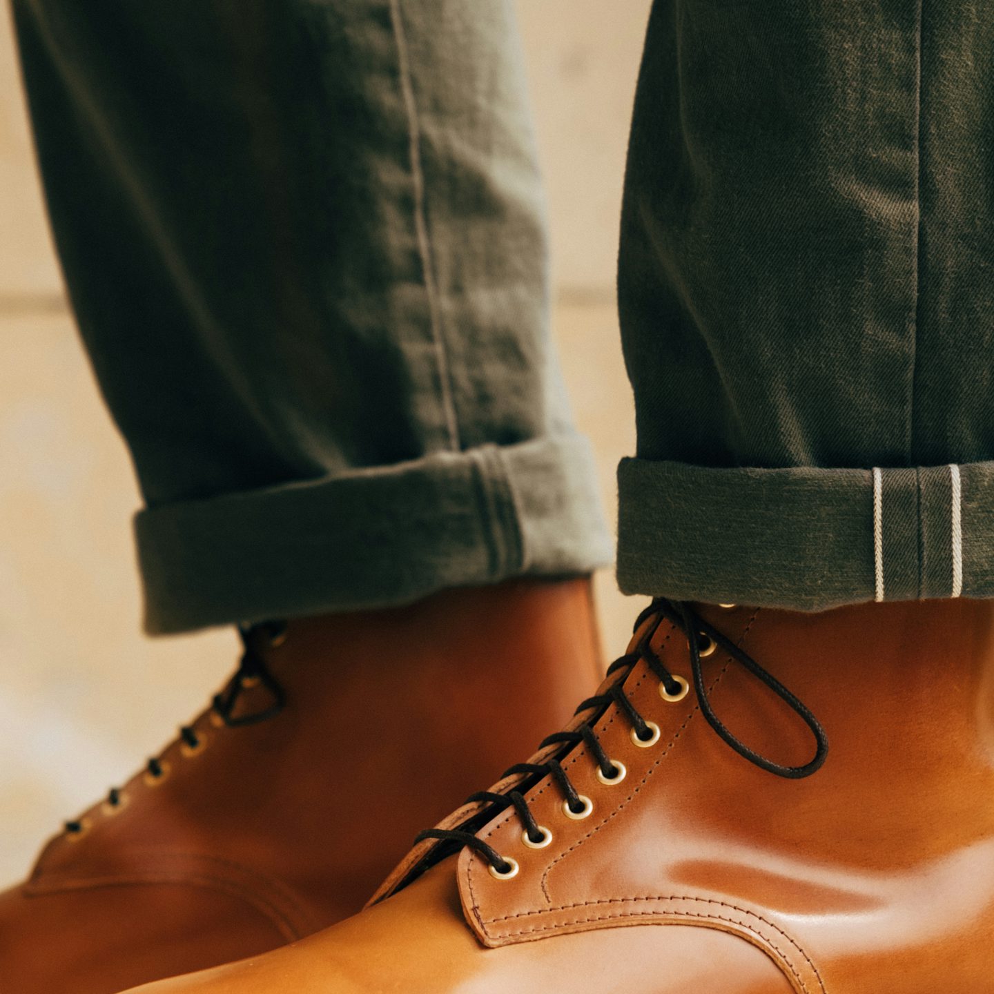 Lakeshore Boot - Cuoio Tuscan Shell Cordovan, Dainite Rubber
