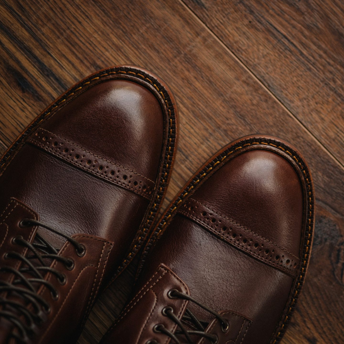 Polo Brown Classic Calf Lakeshore Jump Boot - Detail Image One