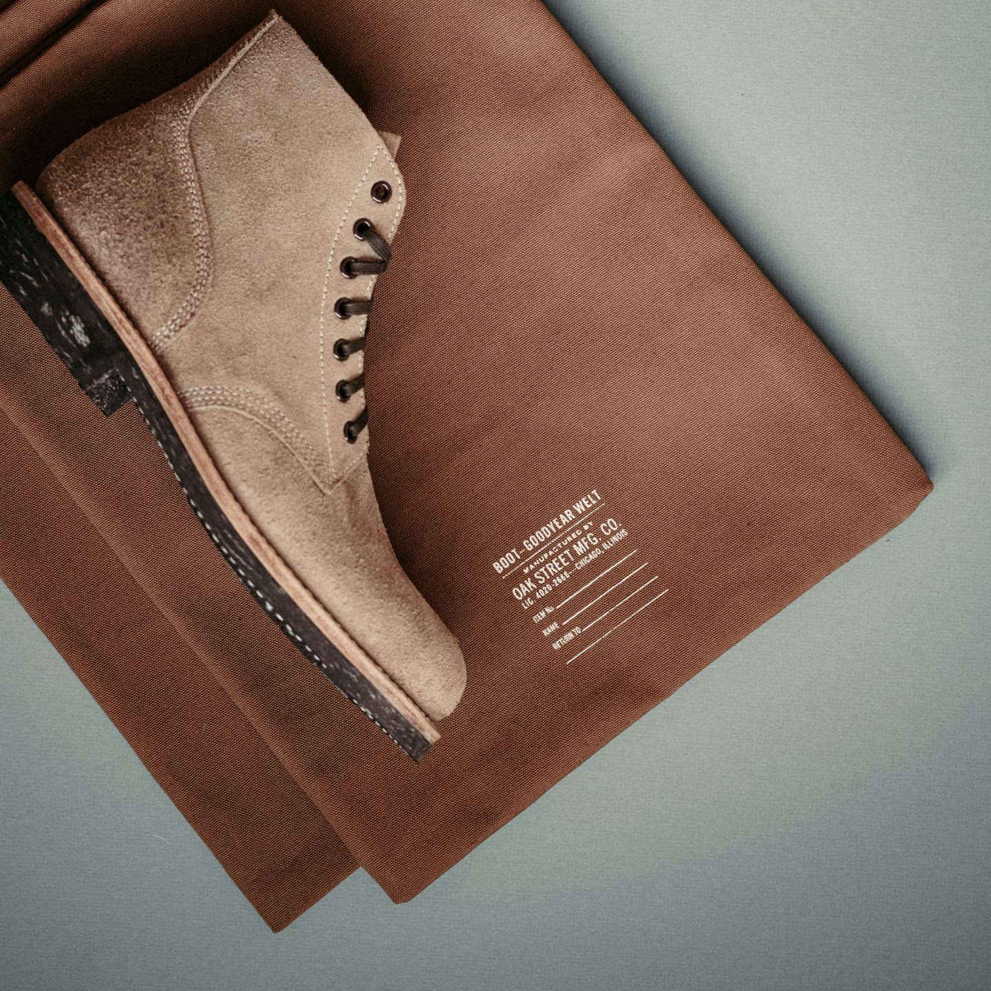 N-2 Field Boot - Natural Chromexcel Roughout, Dr. Sole 1122 Raw