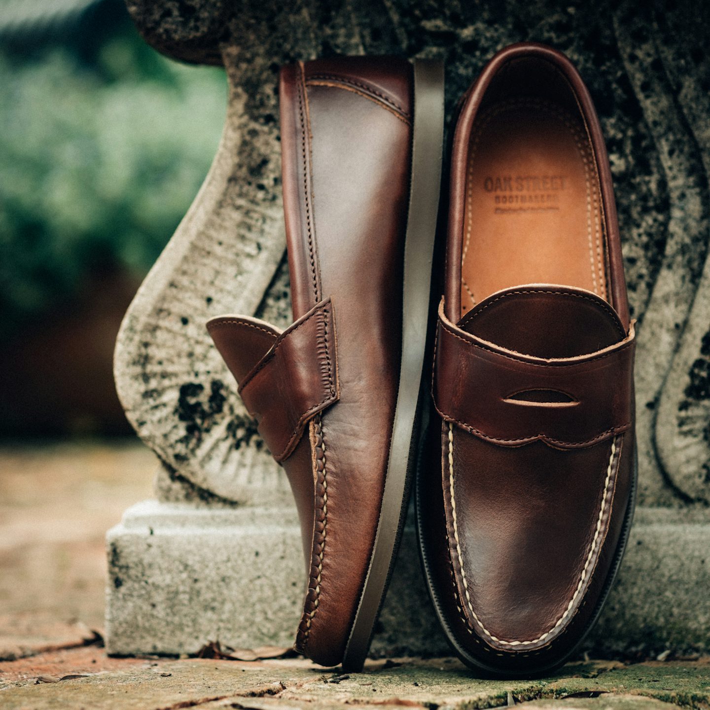 Penny Moc - Brown Chromexcel, Camp Sole - Made in USA | Oak Street