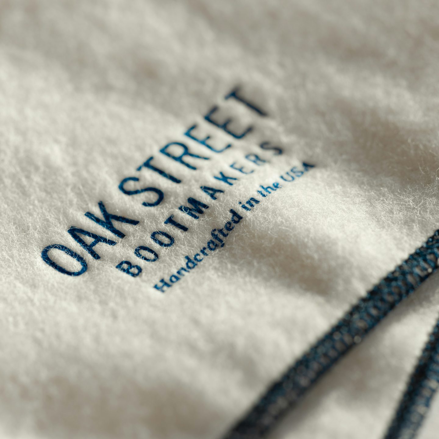 Natural Cotton Flannel Cobbler’s Shine Cloth - Detail Image Two