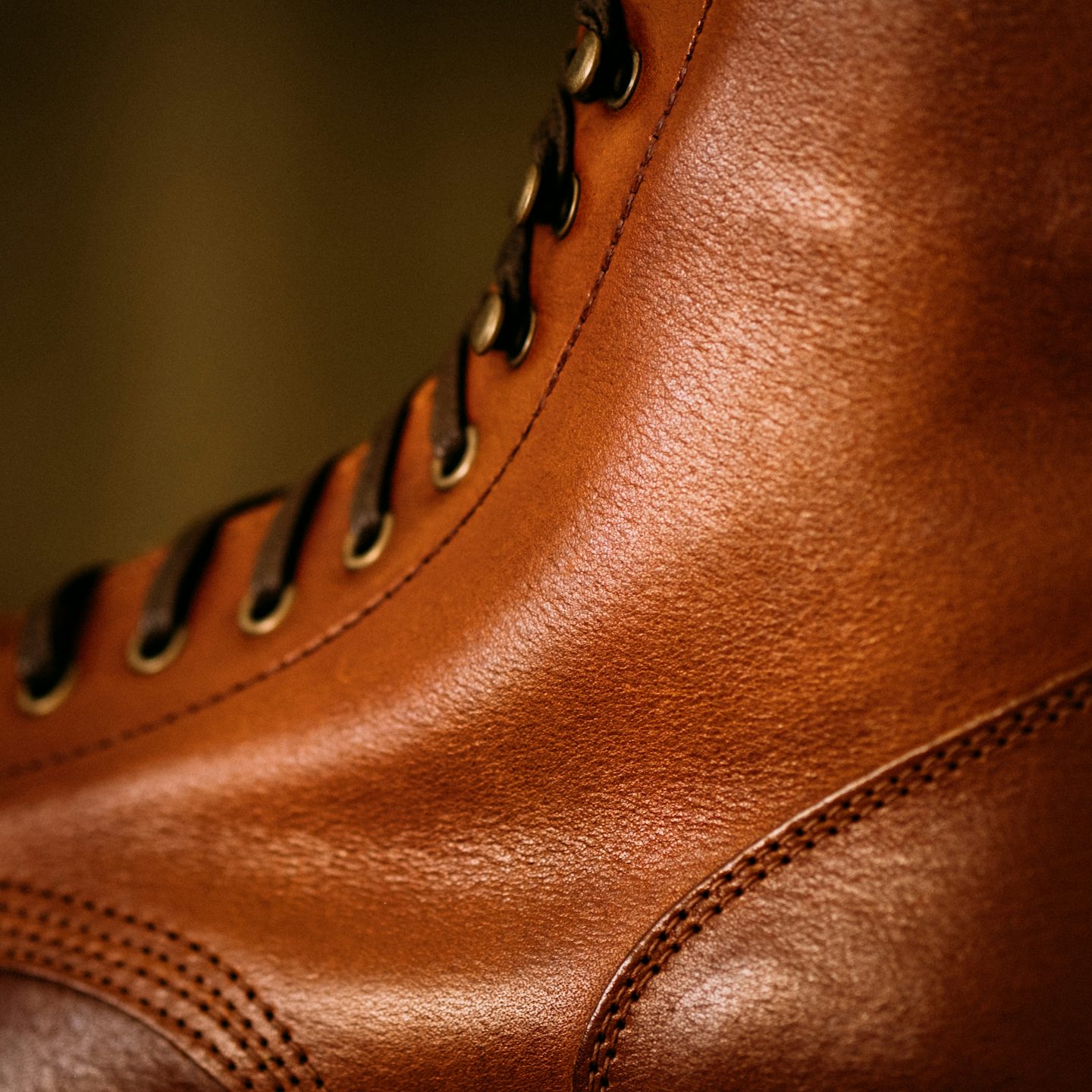 Whisky Classic Calf Cap-Toe Field Boot - Detail Image Two