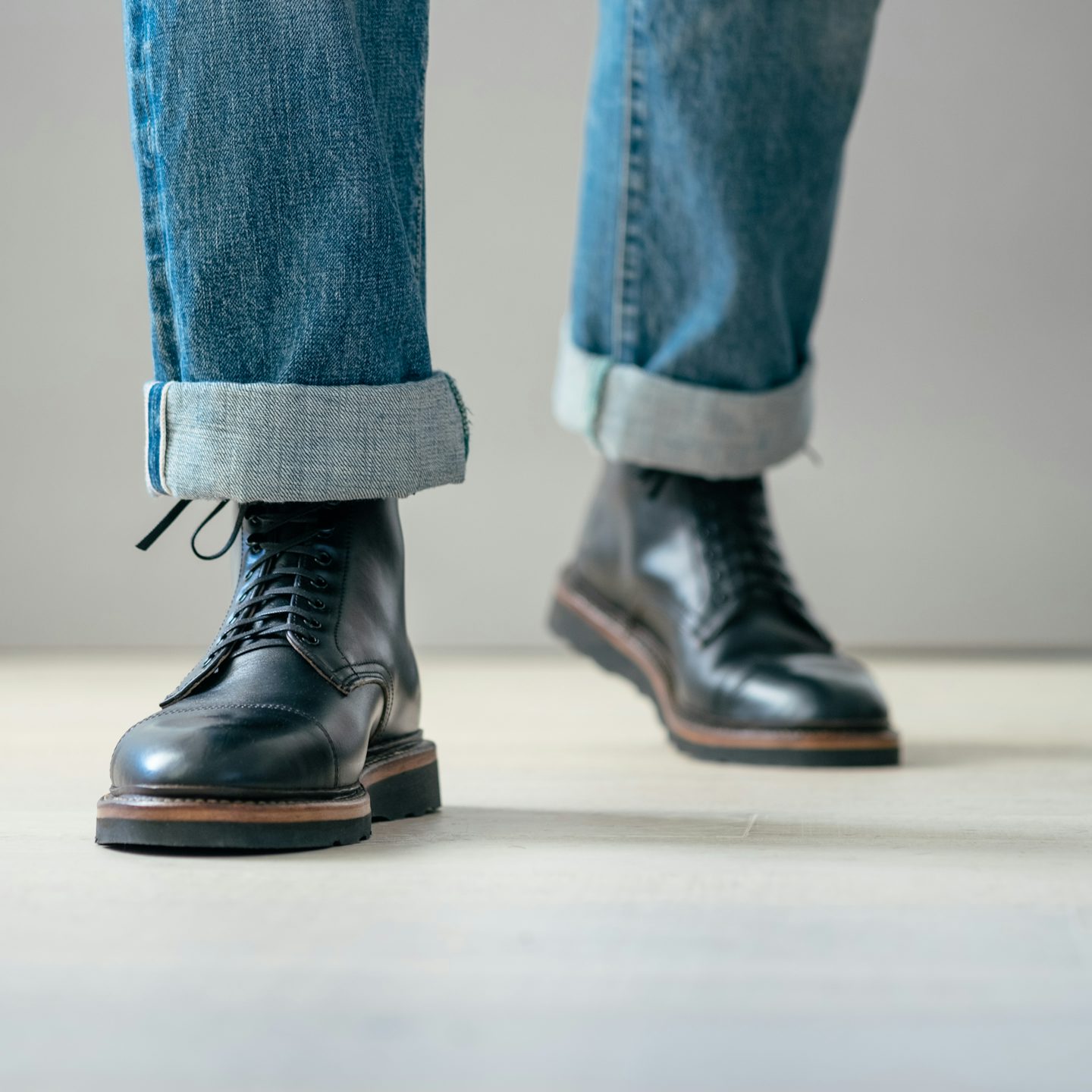Cap-Toe Lakeshore Boot - Black Chromexcel, Vibram Christy Sole