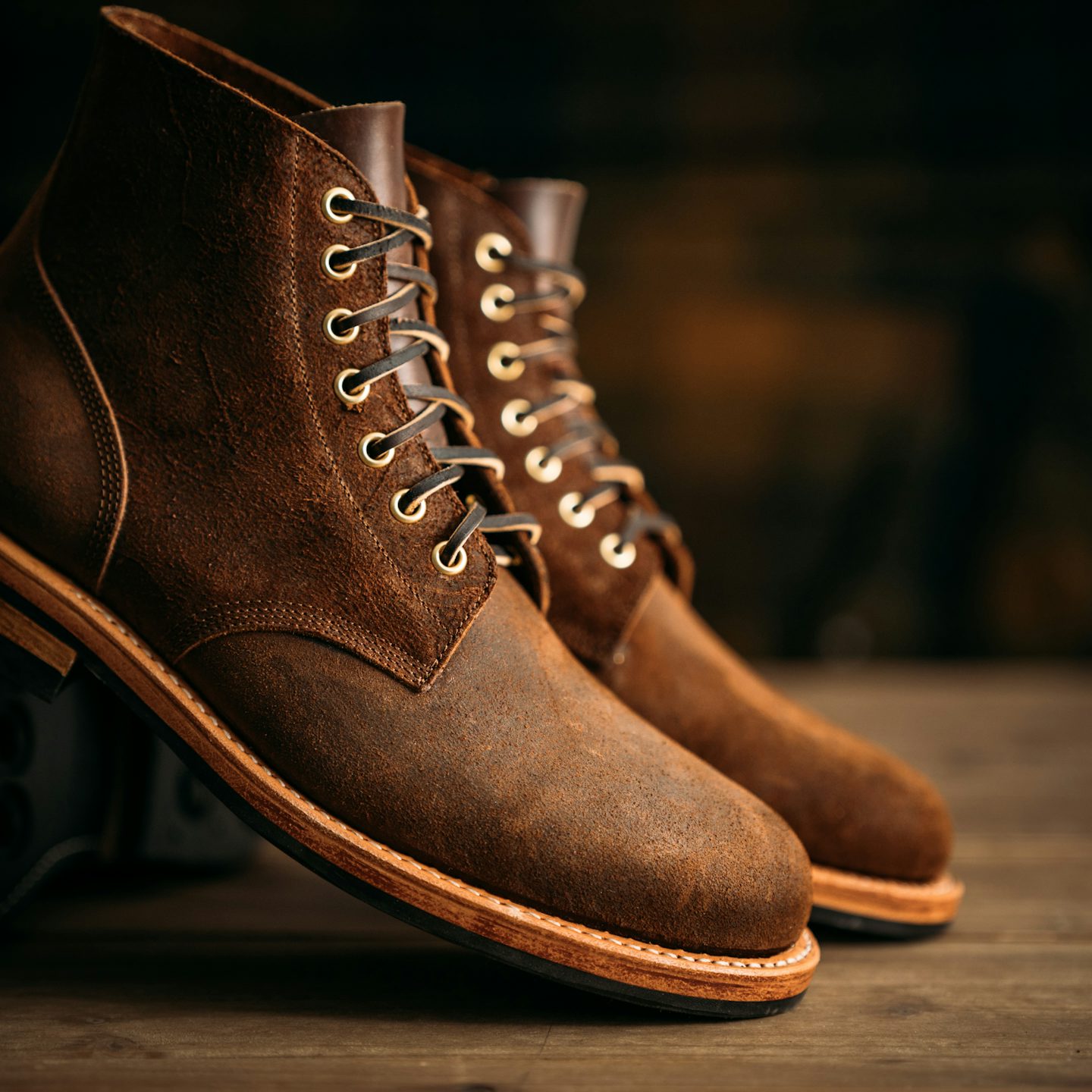 Field Boot - CF Stead Snuff Waxy Mohawk, Dainite Rubber-Studded