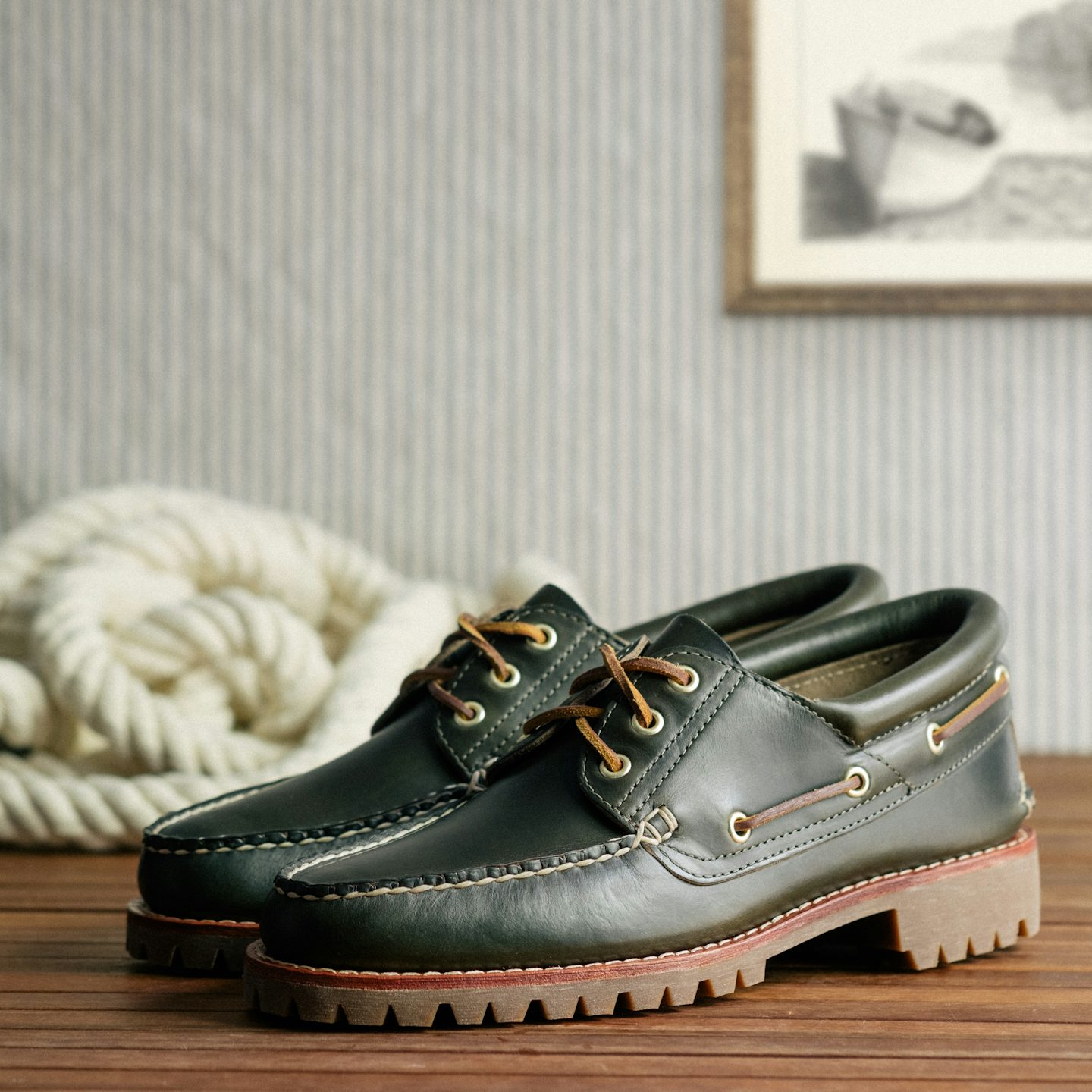 Rowing Oxford - Horween Greener Pastures Chromexcel, Vibram 132