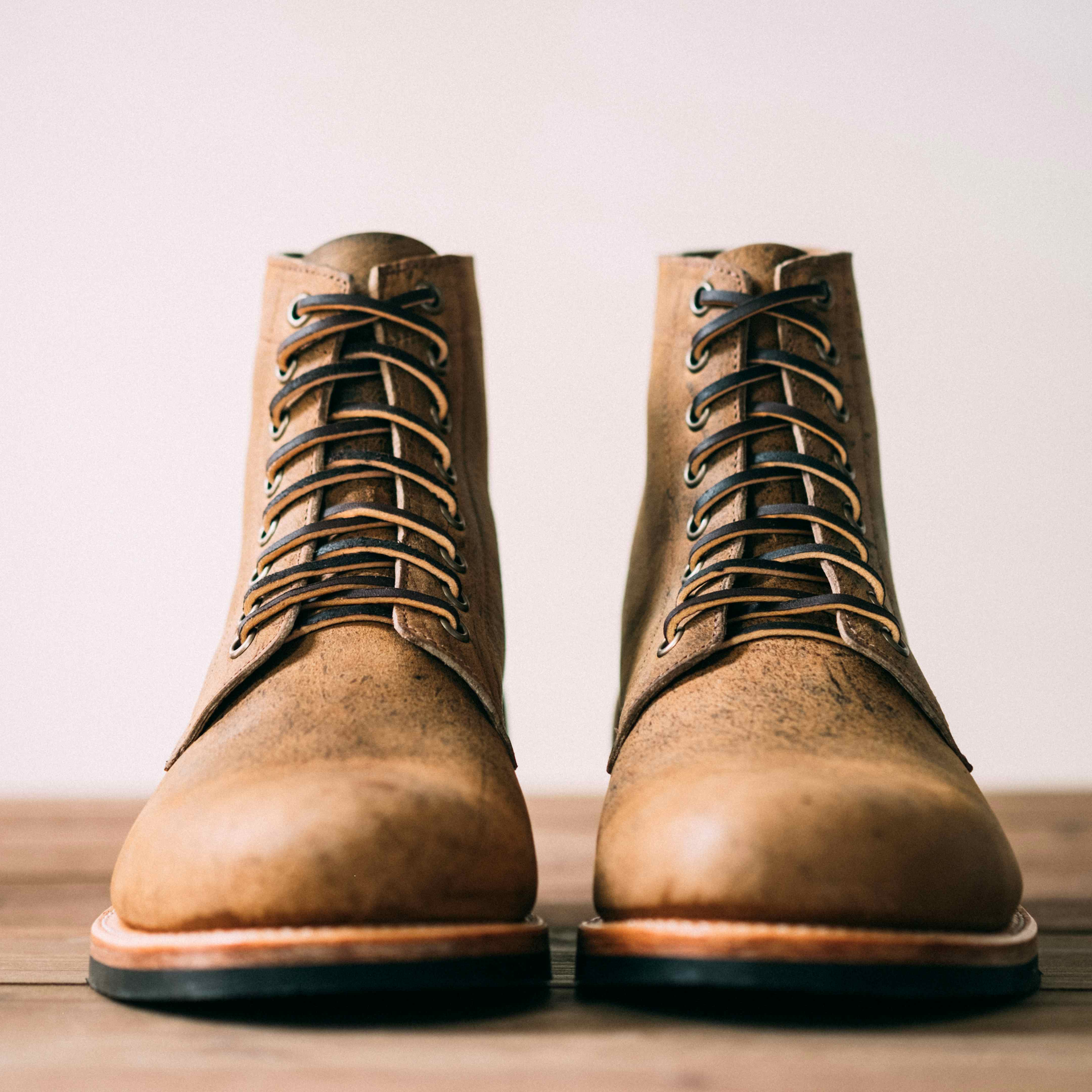 Trench Boot - Gaucho Waxed Kudu, Vibram 430 Mini-Lug Sole - Made in USA ...