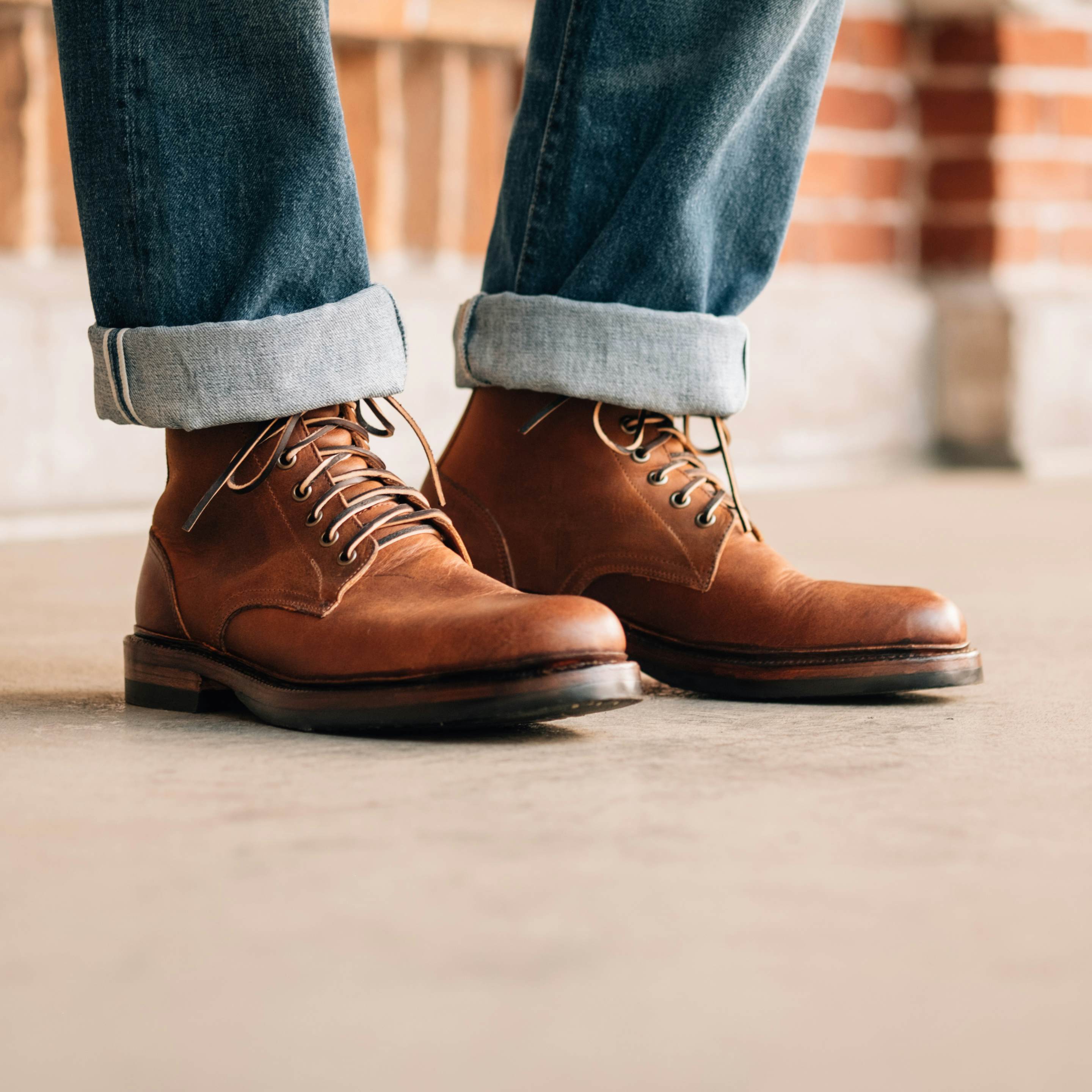 Trench Boot - Trail Crazy Horse, Vibram 705 Half Sole with Cat's Paw ...