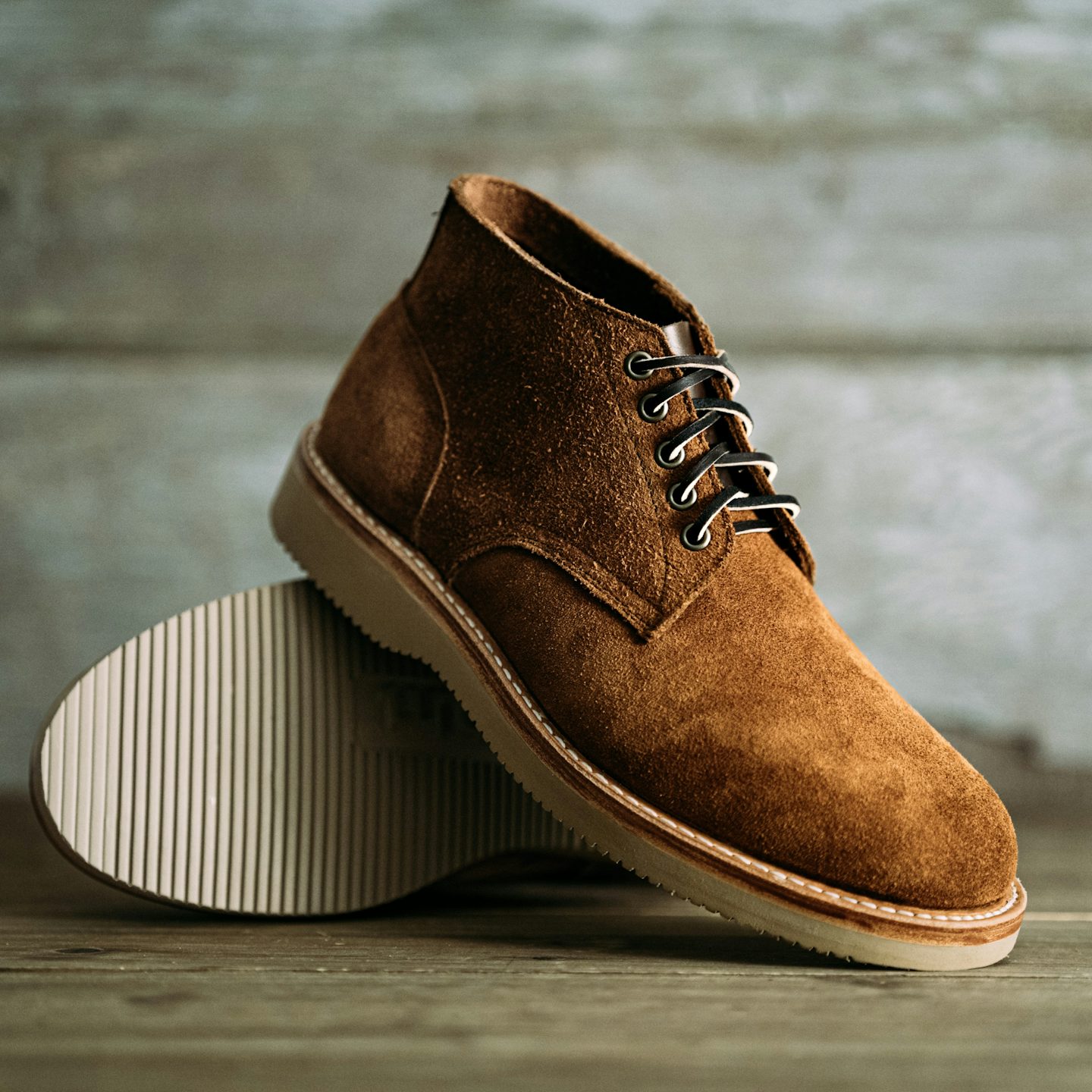 Trench Chukka - Seidel Aged Bark Chieftain Roughout, Vibram 2060