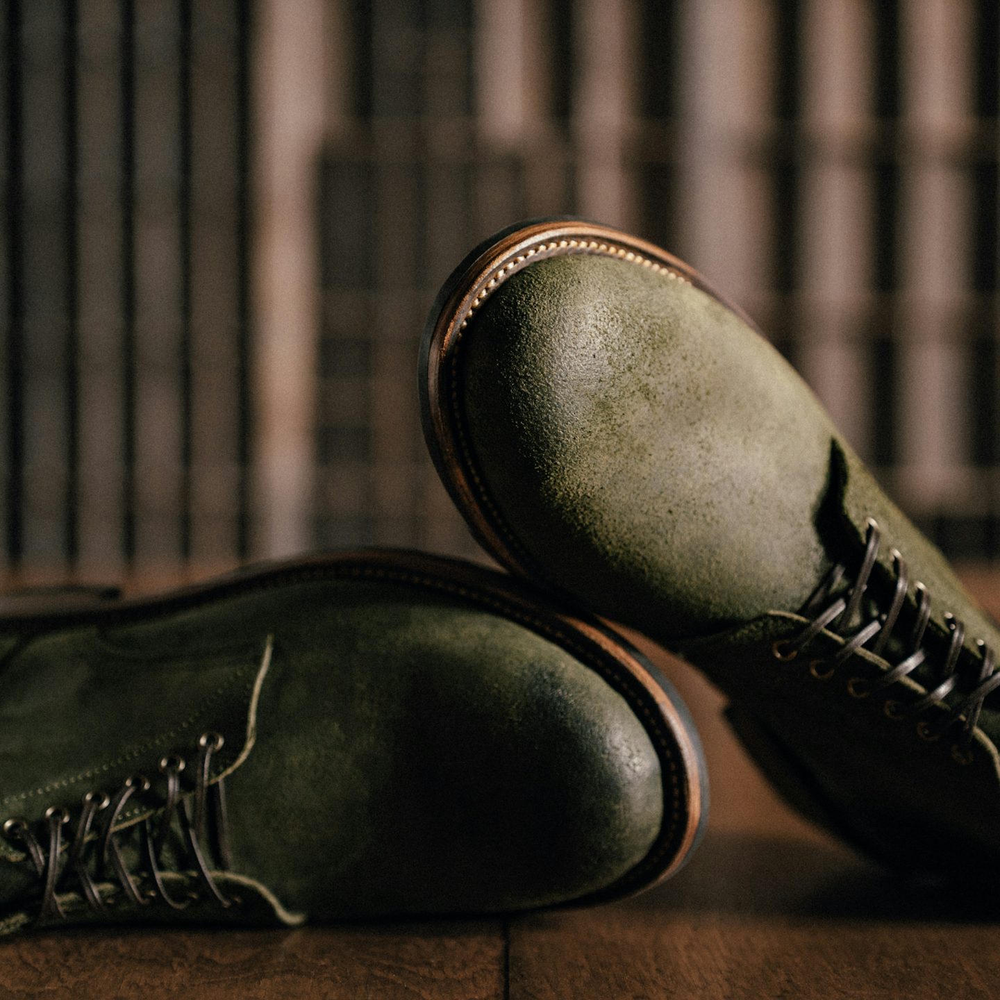 Docoo Trench Chukka - Horween Huntsman Waxy Chamois Reverse, Dainite
