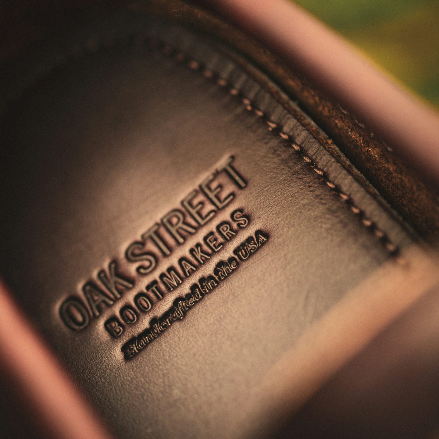 Brown Chromexcel Sportsmoc - Detail Image Two