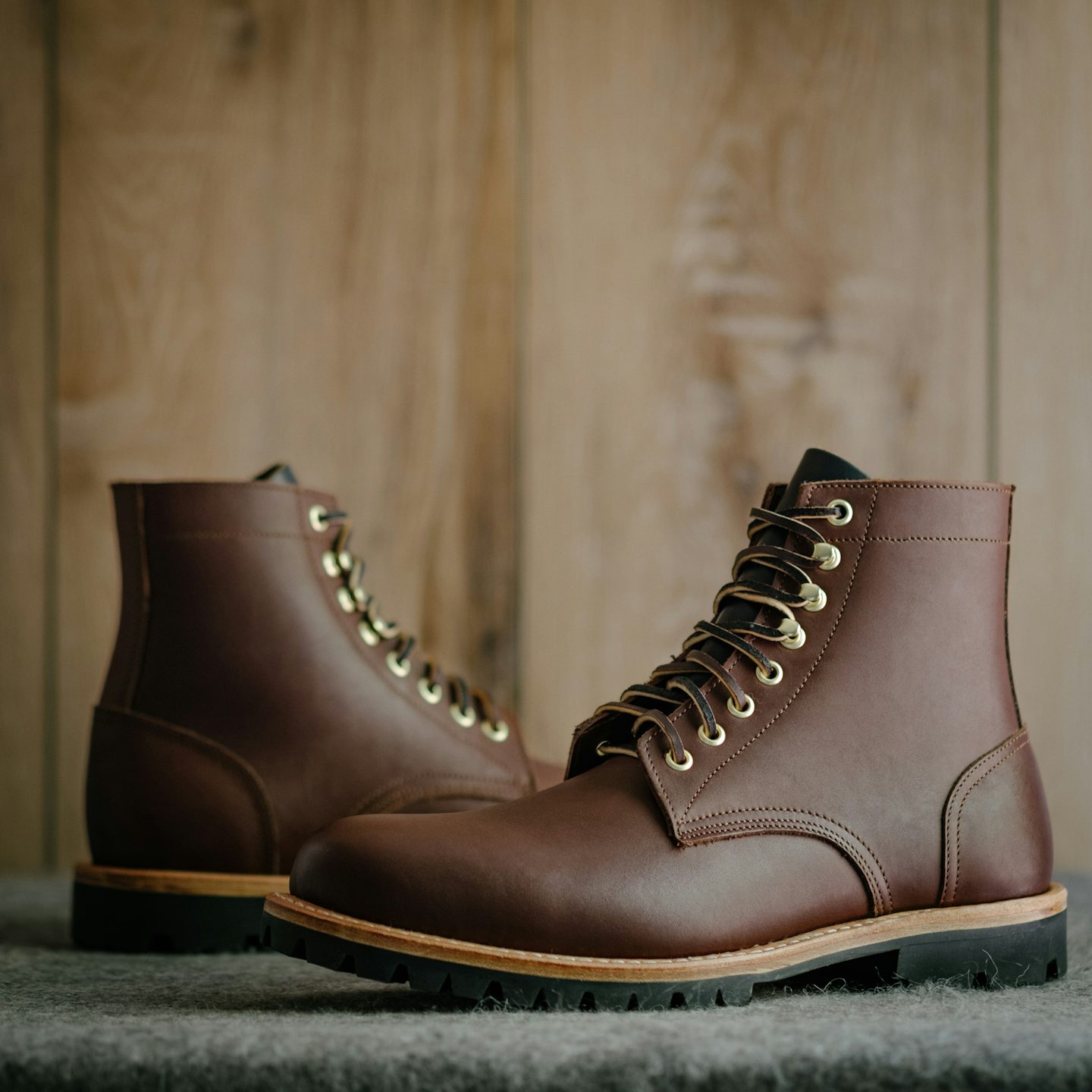 Chestnut Logger Trench Boot - Detail Image One