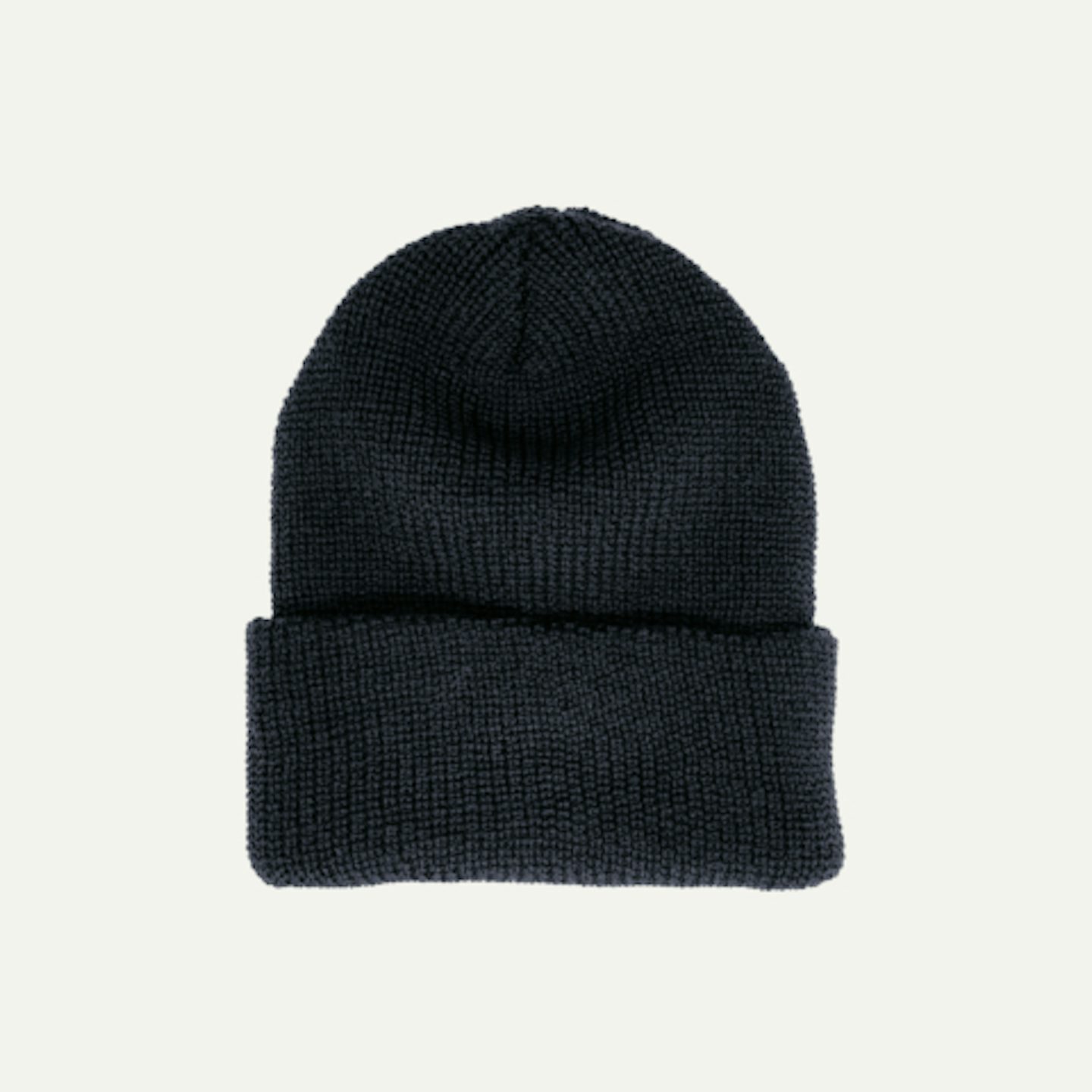 1975 NATO Watch Cap - Operator Black Merino Wool Knit by Oak