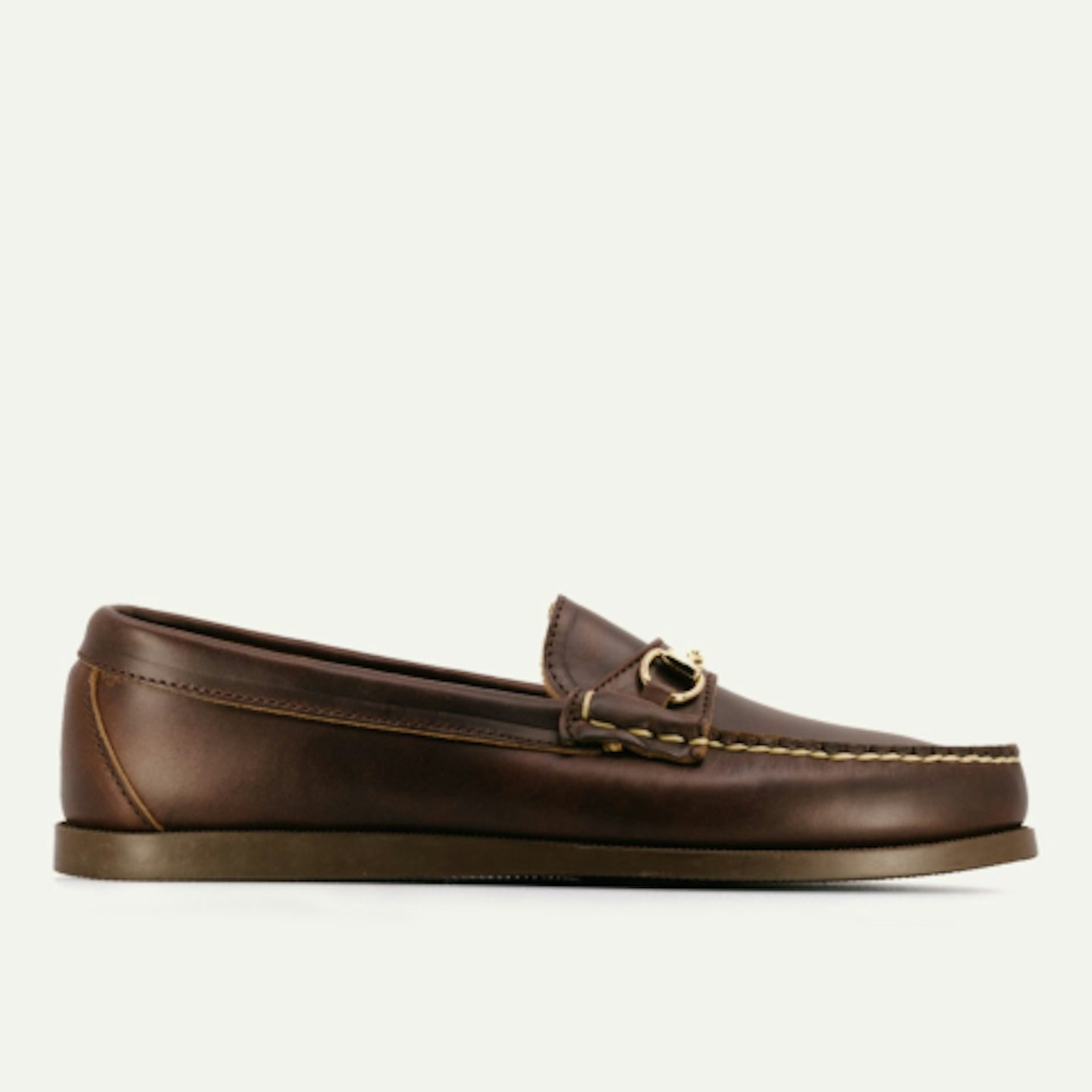 Bit Moc - Natural Chromexcel, Camp Sole - Made in USA | Oak Street
