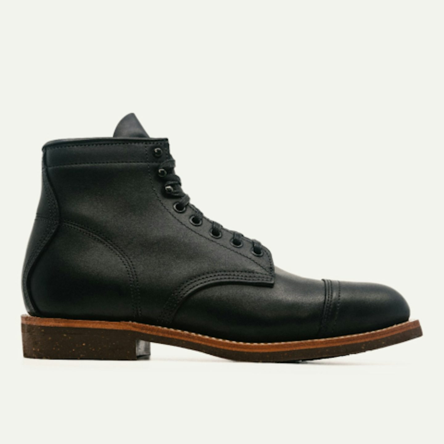 Mill Boot - Seidel Black Oil Tan, Vibram 430 Mini-Lug Sole - Made