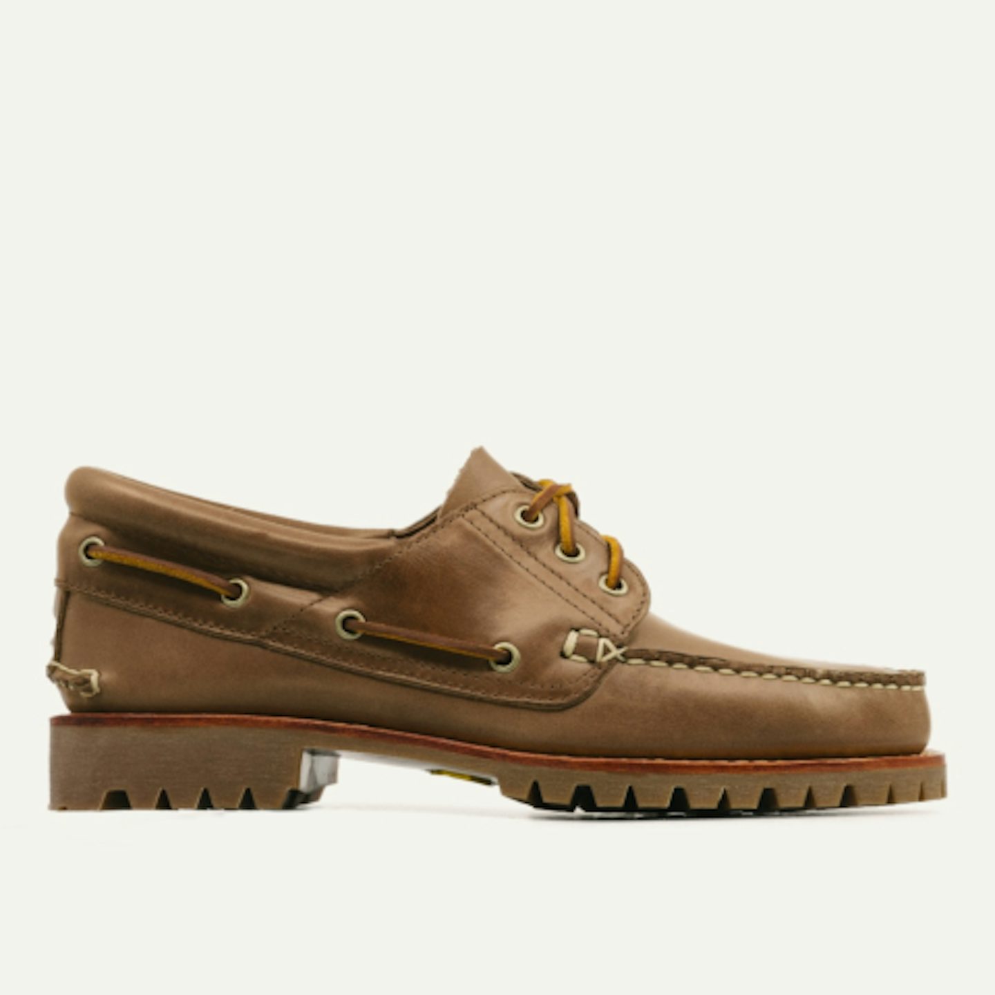 靴 meme 0150L BGS 7115 OAKS Rowing Oxford - Horween Natural Chromexcel, Vibram 132 Montagna