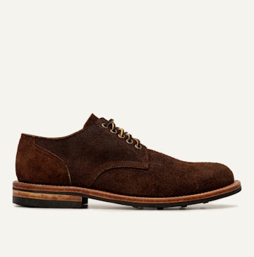 Trench Oxford - Black Walnut Stampede Roughout