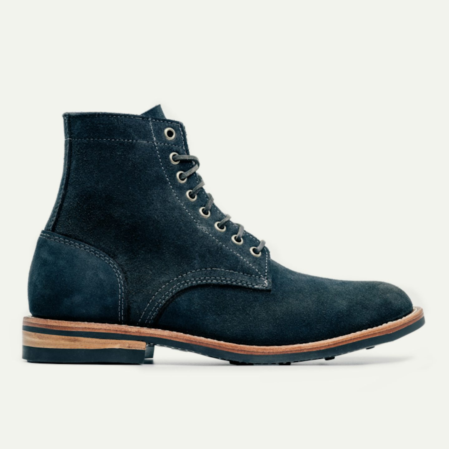 Trench Boot - Natural Indigo Chromexcel Roughout