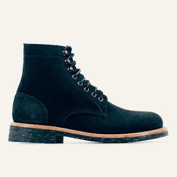 Trench Boot - Natural Indigo Chromexcel Roughout