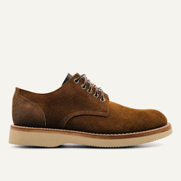 Trench Oxford - Aged Bark Chieftain Roughout