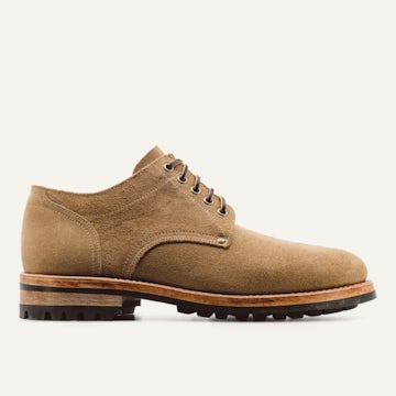 Trench Oxford - Natural Chromexcel Roughout
