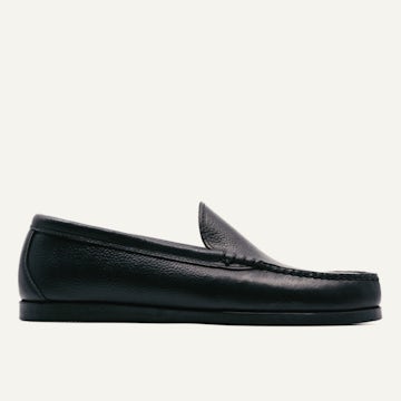 Venetian Moc - Black Scotch Grain Chromexcel