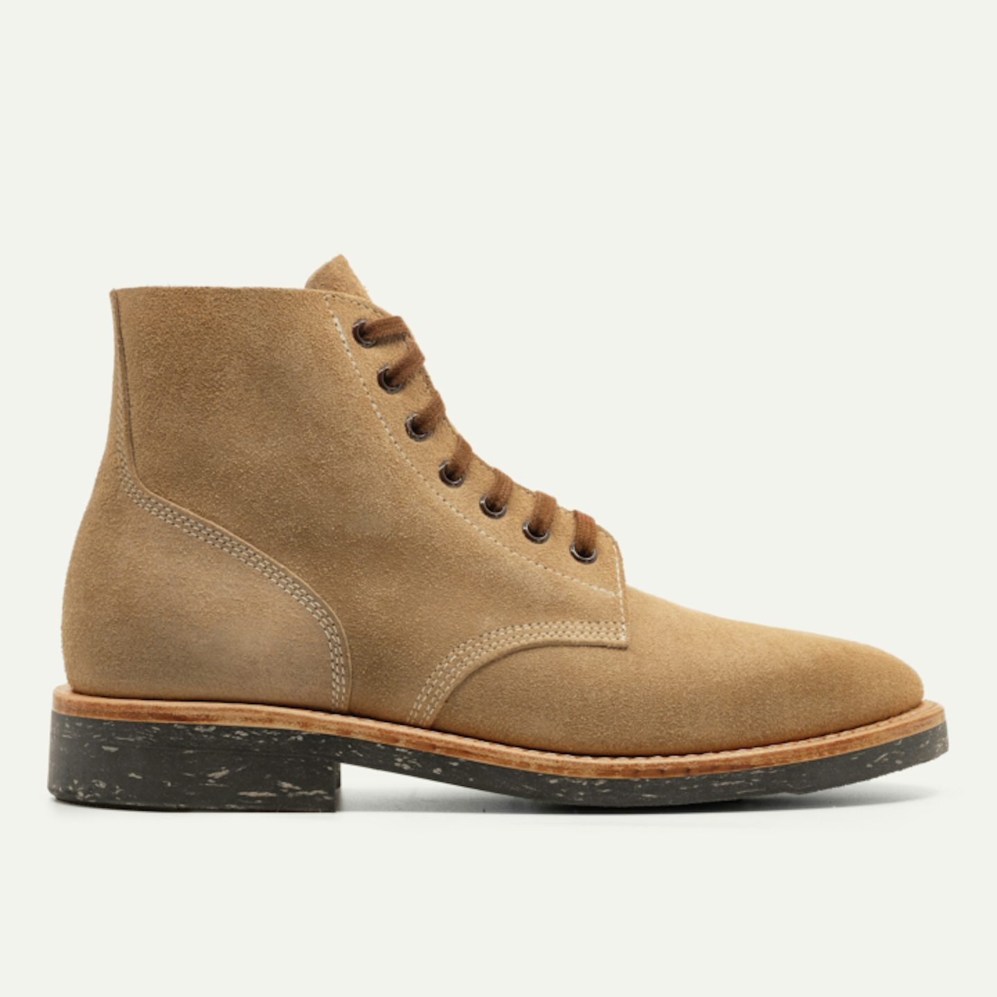 U.S.N. Field Shoe (N-1) - Natural Chromexcel Roughout, Dr. Sole