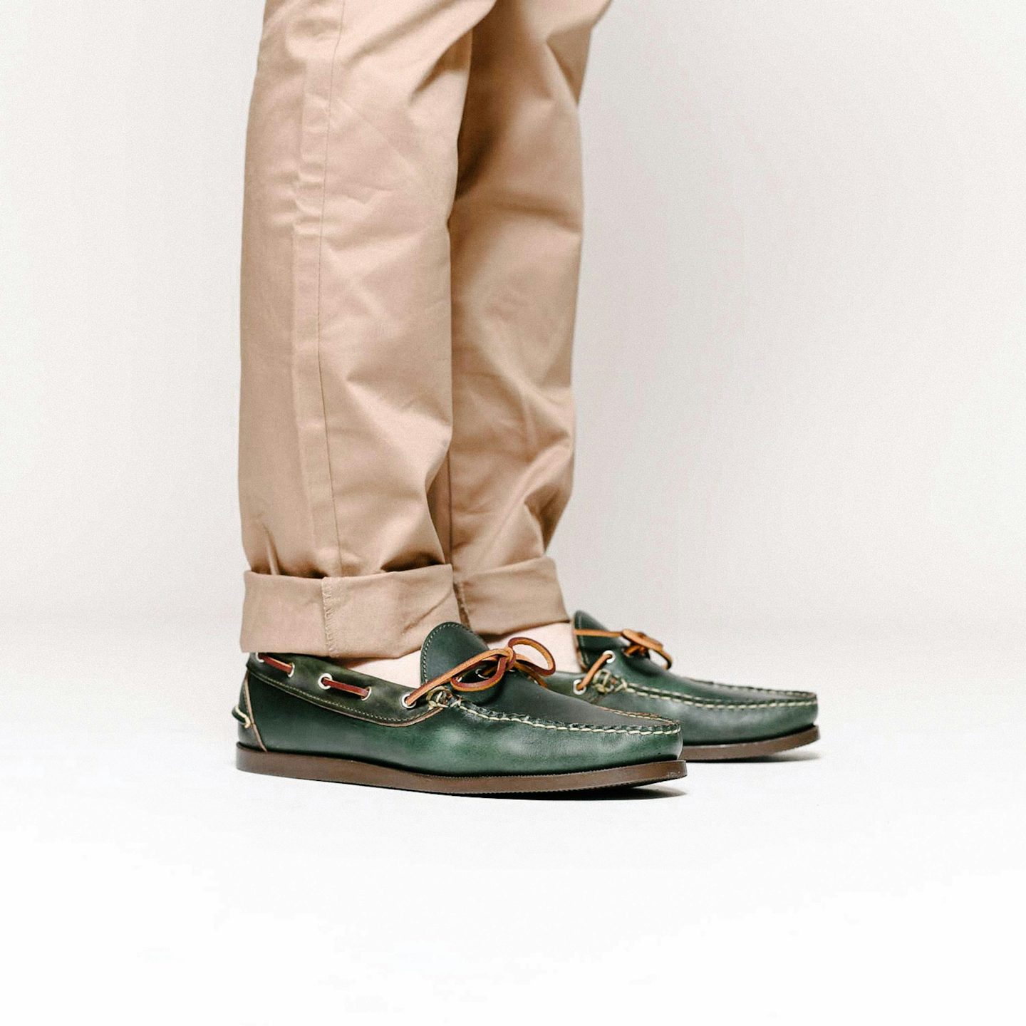 Camp Moc - Loden Chromexcel, Camp Sole - Made in USA | Oak Street