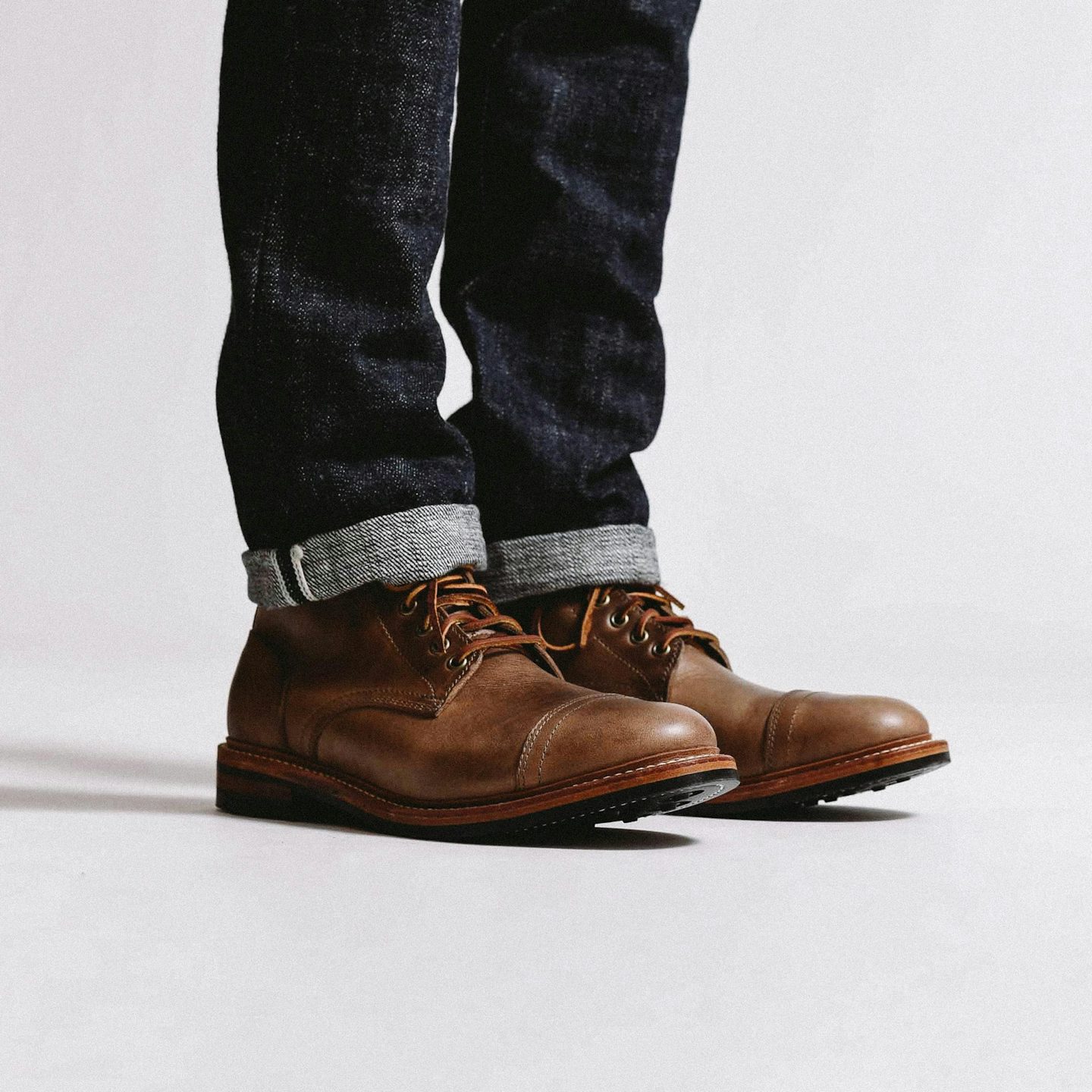 navos cap toe boot