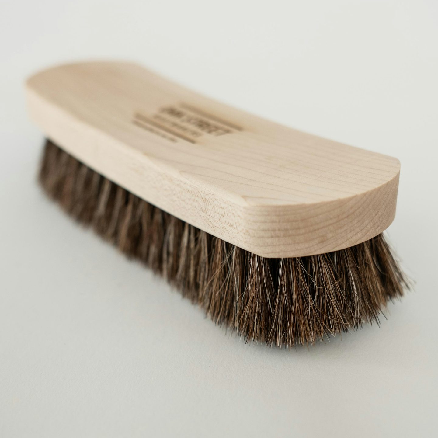 Essential American Shoe Brush - 100% Horsehair Bristles - Made in U.S.A. by Oak Street Bootmakers - View 3
