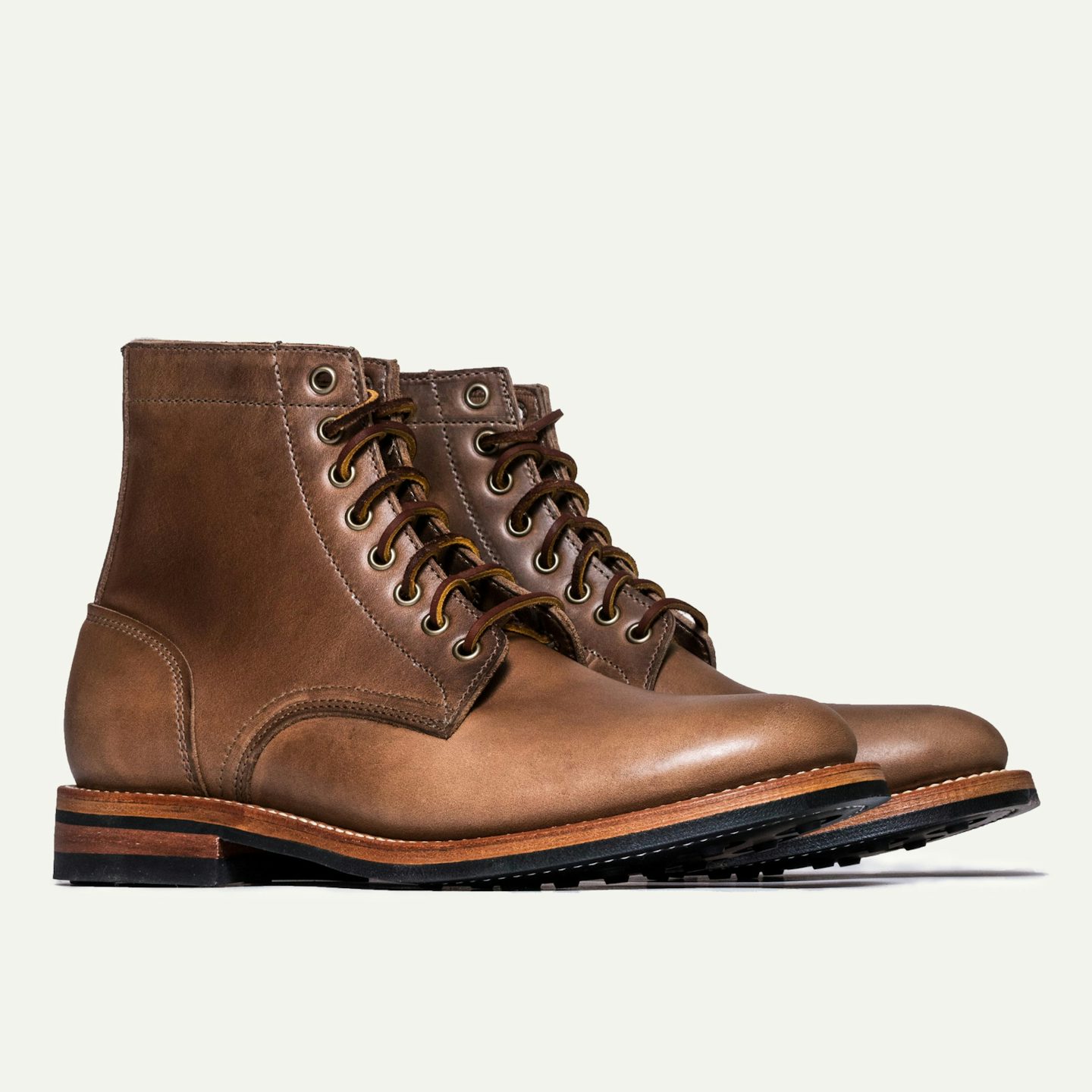 Trench Boot - Natural Chromexcel, Dainite Sole - Made in USA with