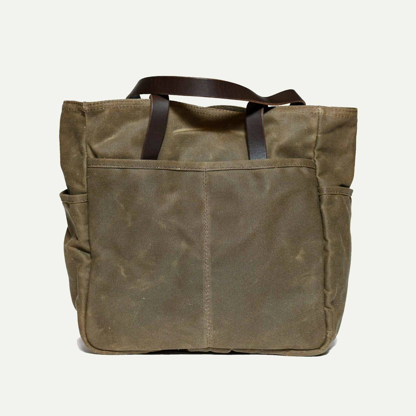 Simple Tote - Utility Tan (Waxed Canvas)