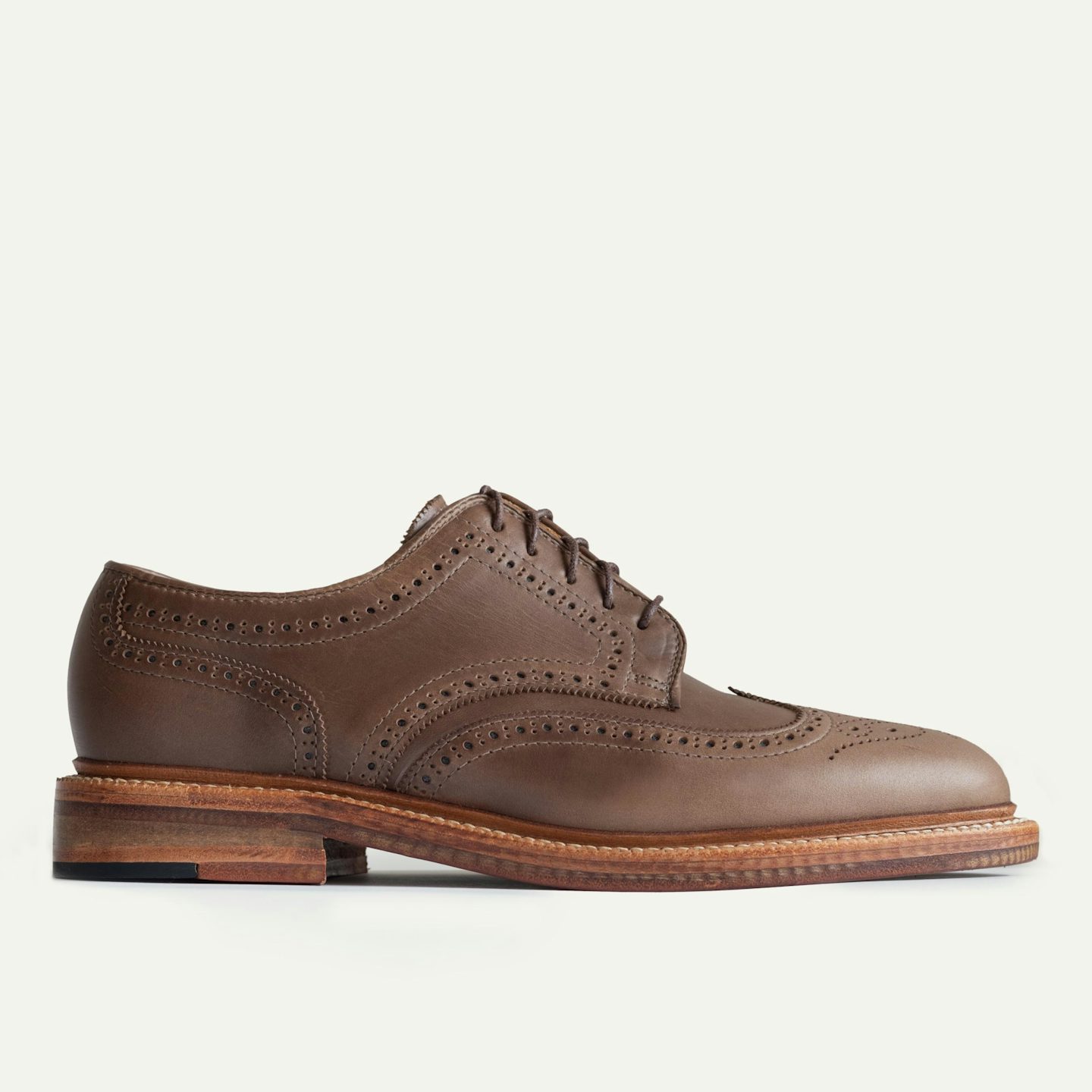 Wingtip - Natural Chromexcel, Double 
