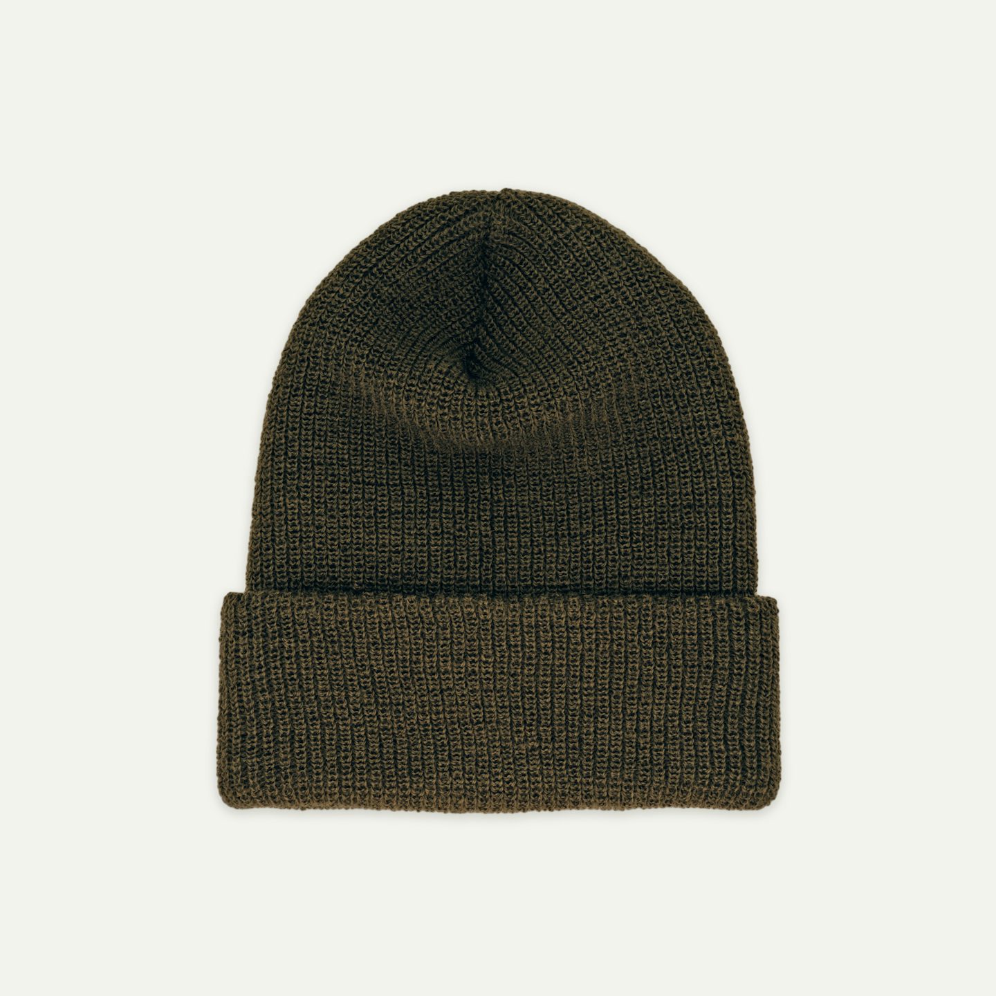 1975 NATO Watch Cap - Olive Wool Knit by Oak Street Mfg. Co