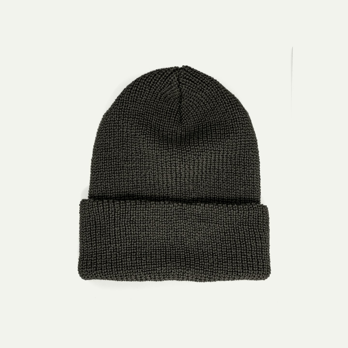 1975 NATO Watch Cap - Covert Gray Merino Wool Knit by Oak Street 