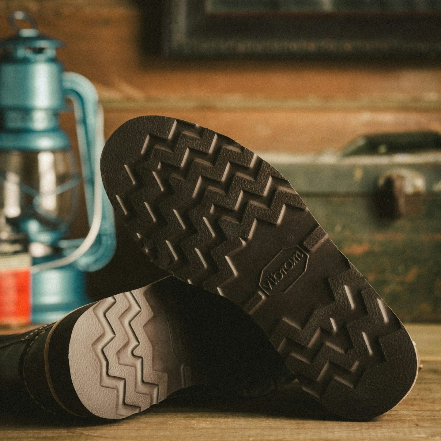 Camp Boot - Horween Natural Chromexcel Reverse, Vibram