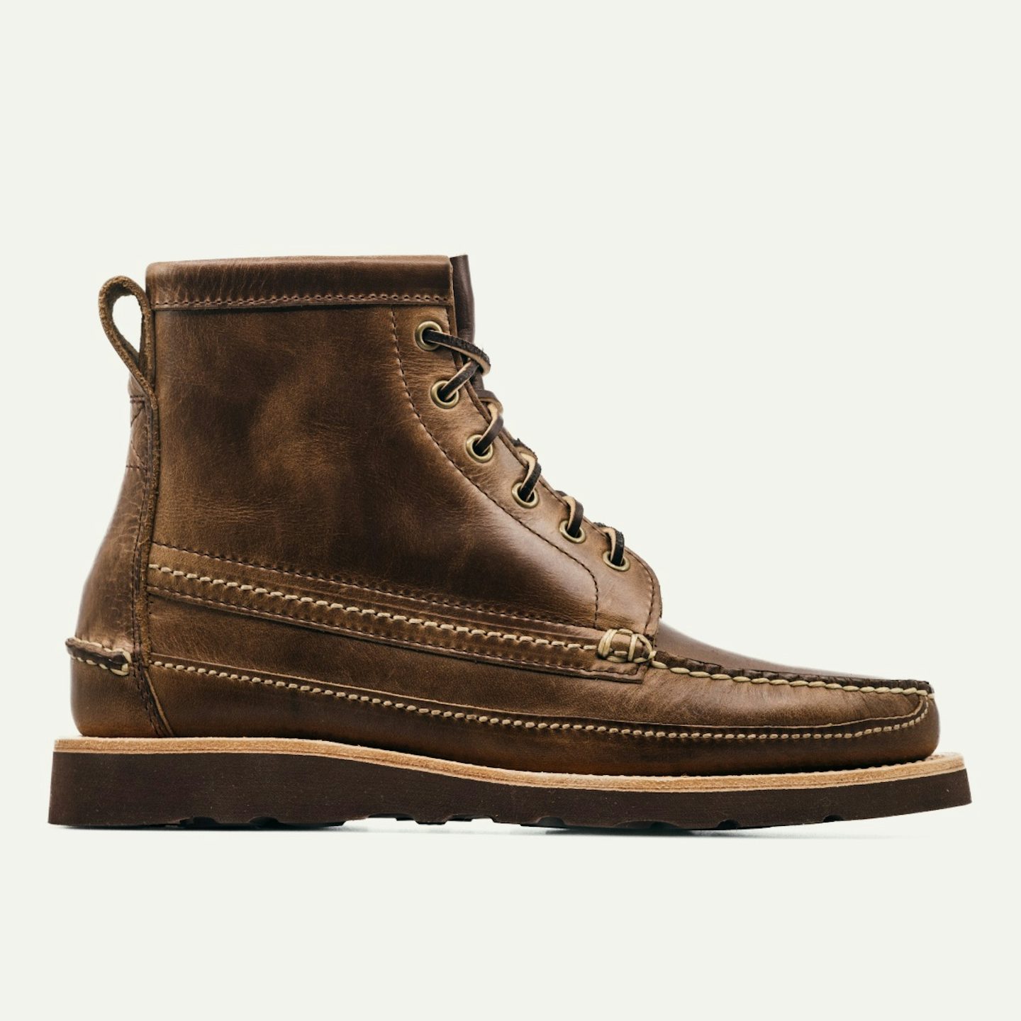 Camp Boot - Horween Natural Chromexcel, Oak Street Bootmakers, $448