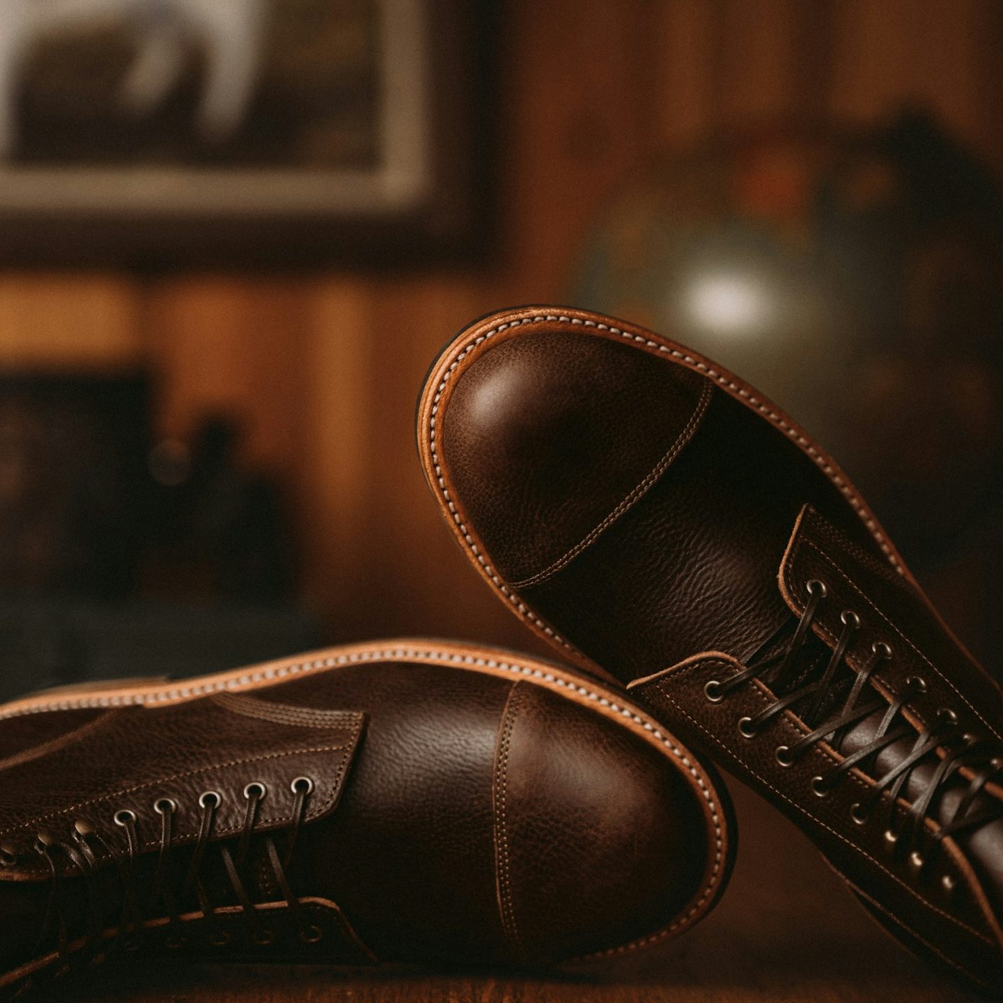 Cap-Toe Field Boot - Lo Stivale 305 Mahogany Legend, Dainite