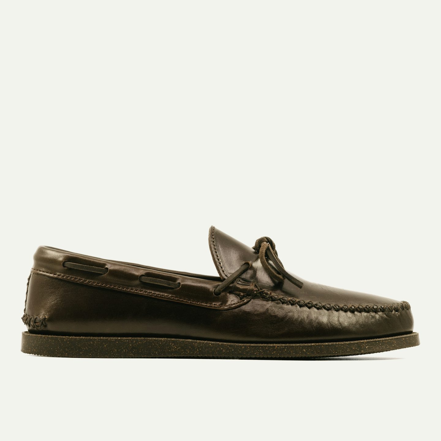 Cross-Stitch Camp Moc - Maryam Muschio Brown Horse Rump, Oak Street Bootmakers, $0
