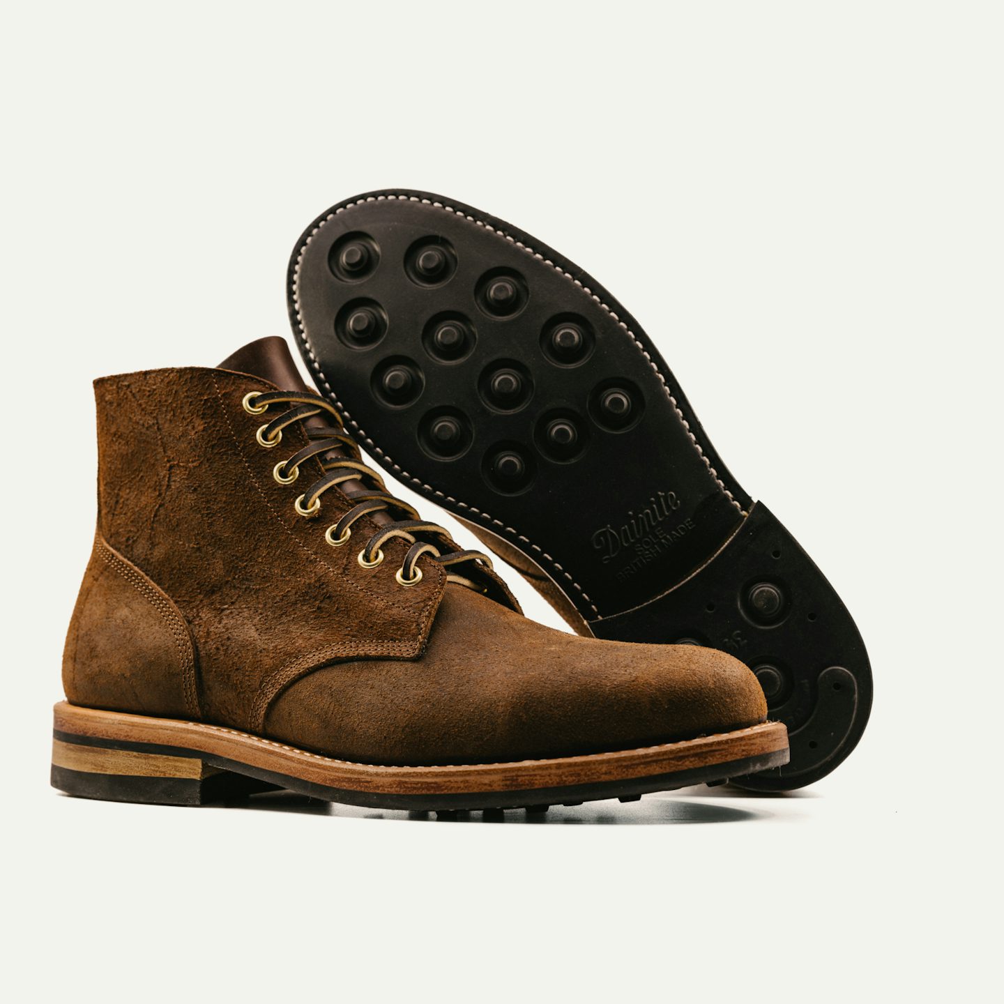 Field Boot - CF Stead Snuff Waxy Mohawk, Dainite Rubber-Studded
