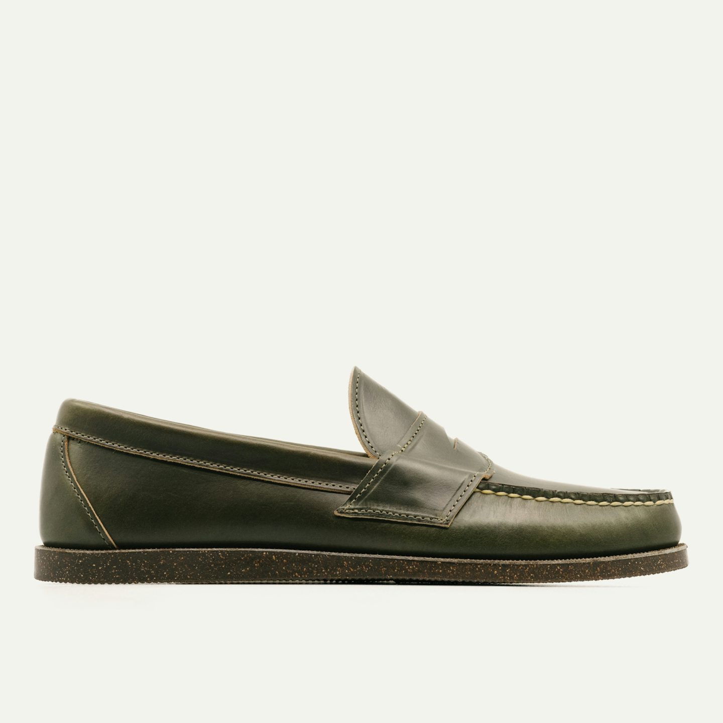Penny Moc - Horween Greener Pastures Chromexcel, Oak Street Bootmakers, $0
