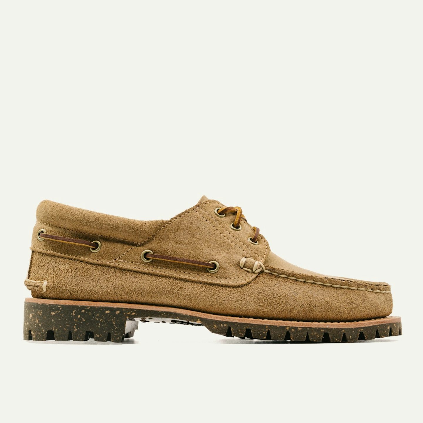 Rowing Oxford - Horween Natural Chromexcel Roughout, Oak Street Bootmakers, $348