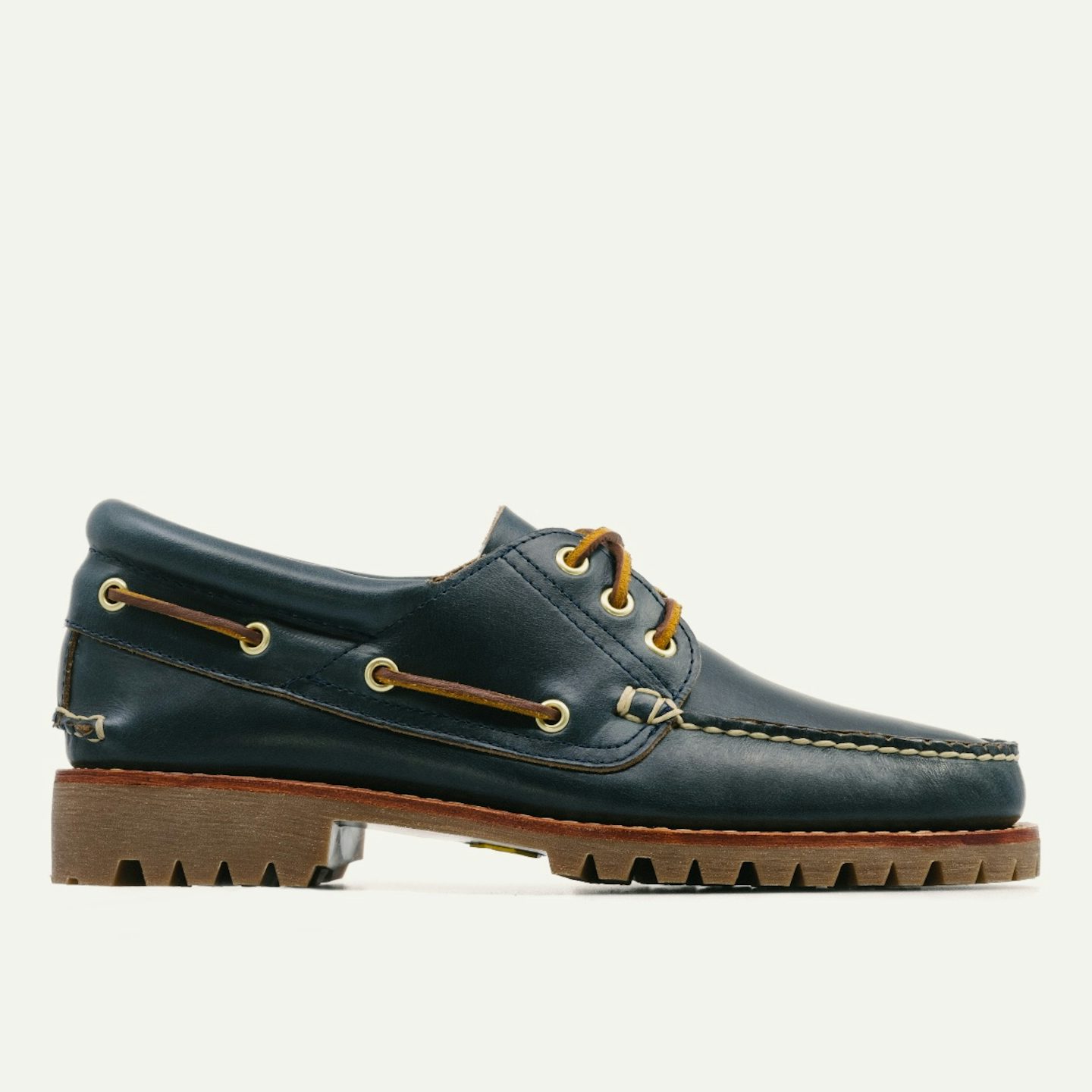 Rowing Oxford - Horween Navy Chromexcel, Vibram 132 Montagna Sole