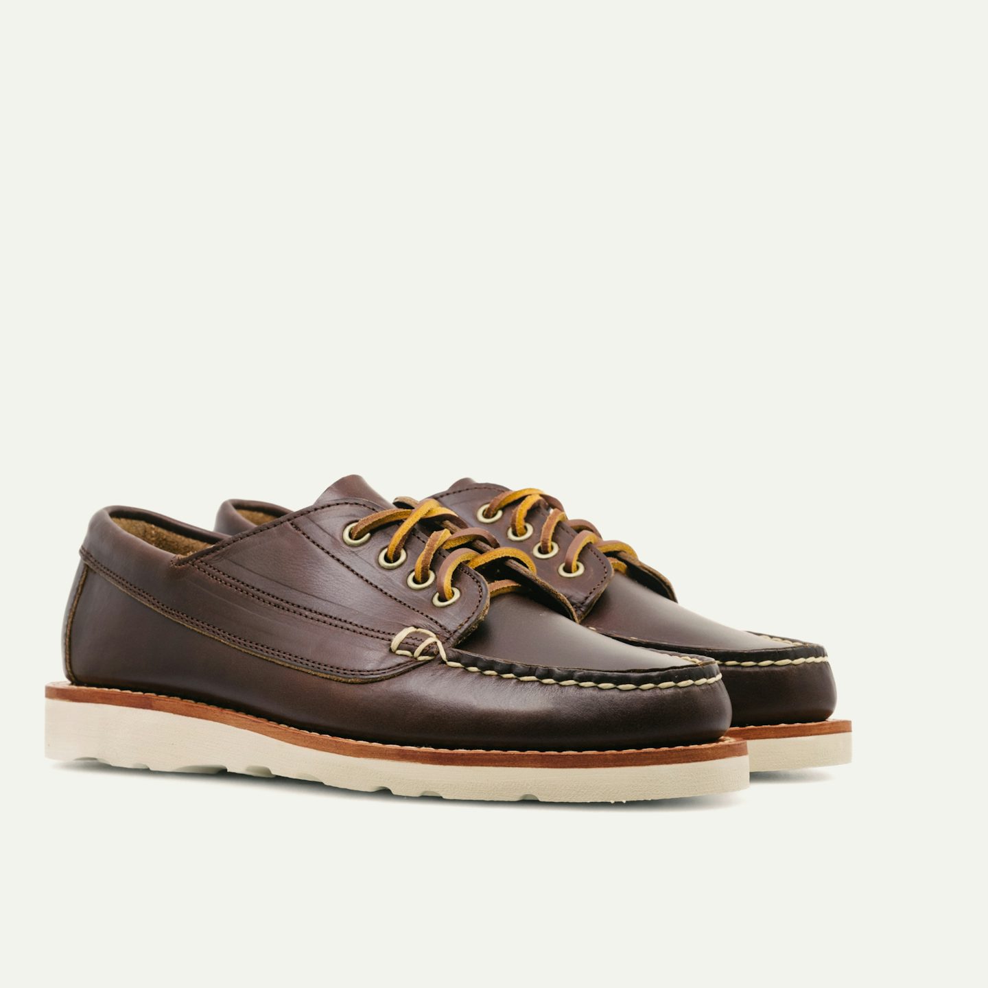 Trail Oxford - Brown Chromexcel, Vibram Christy Sole - Made in USA